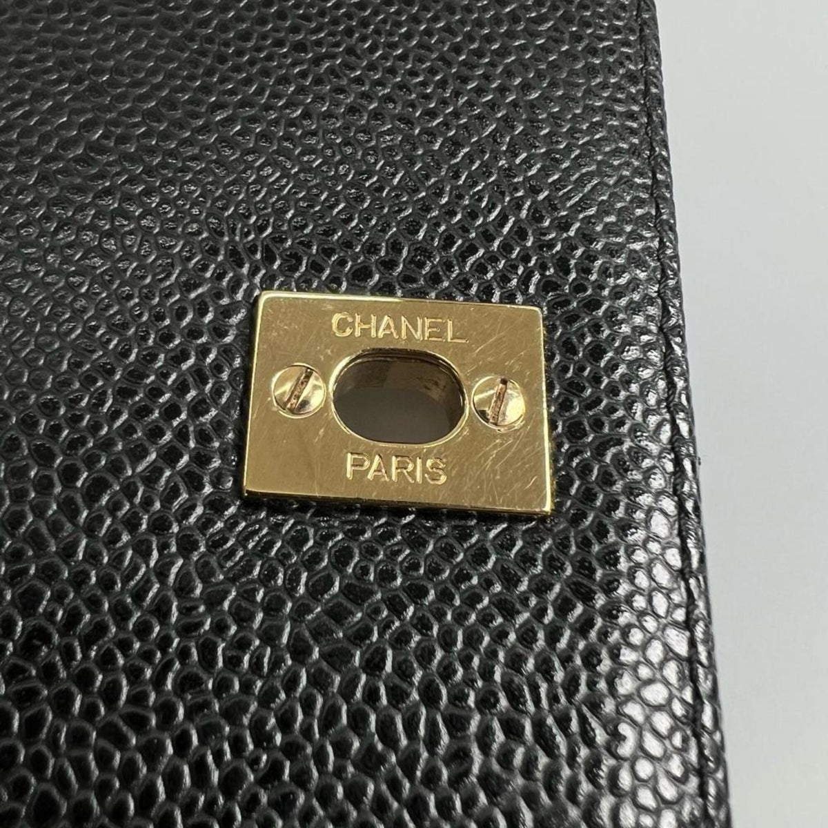 Chanel Matelasse Grained Calfskin Handbag (Pre-Owned)