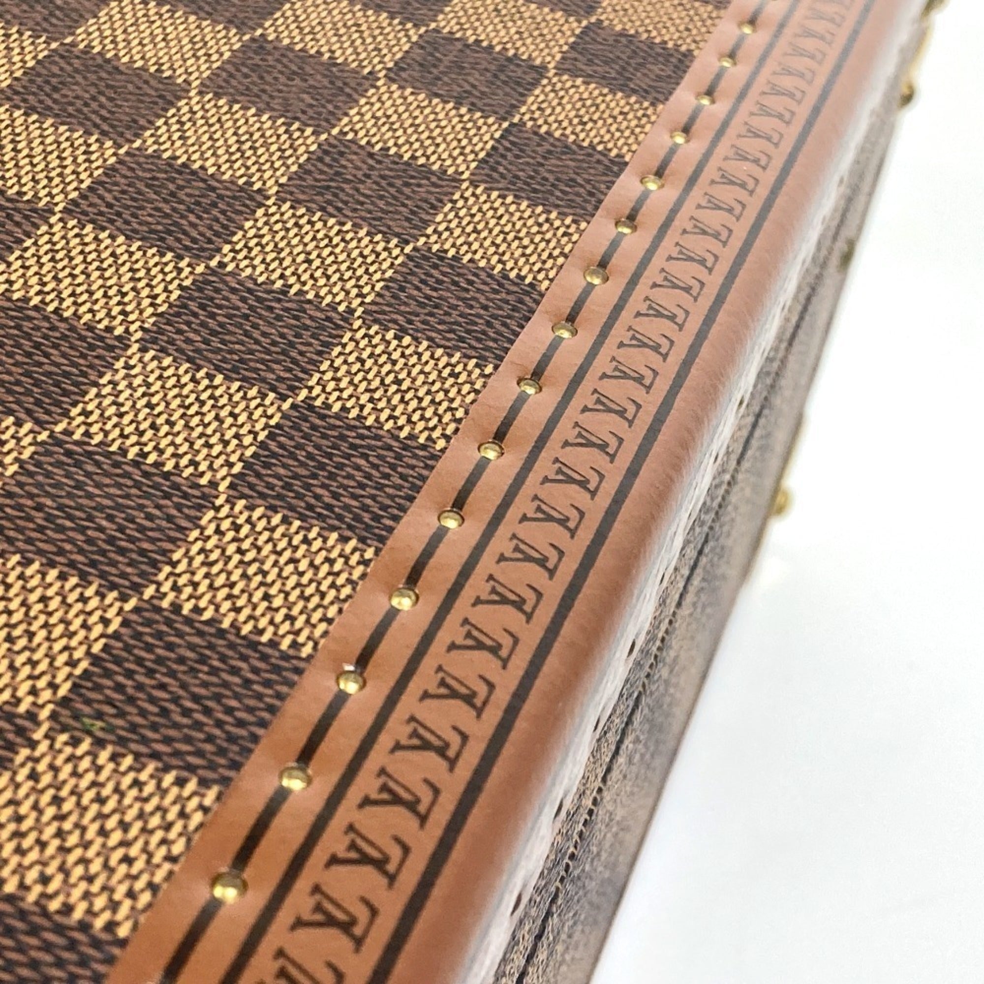 Louis Vuitton Brown Damier Canvas Damier Canvas Briefcase (Pre-Owned)