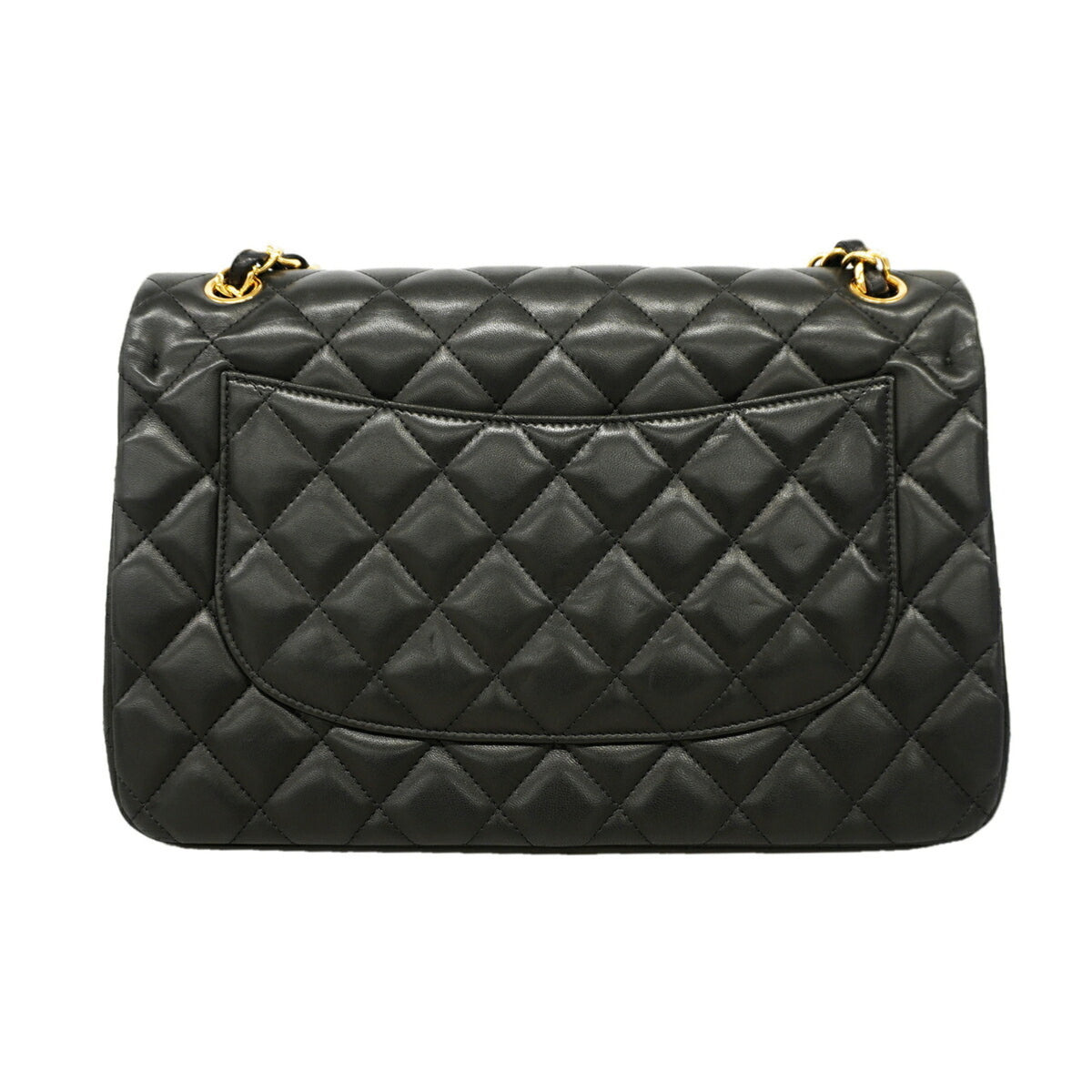 Chanel Black Leather Shoulder Bag (Pre-Owned)