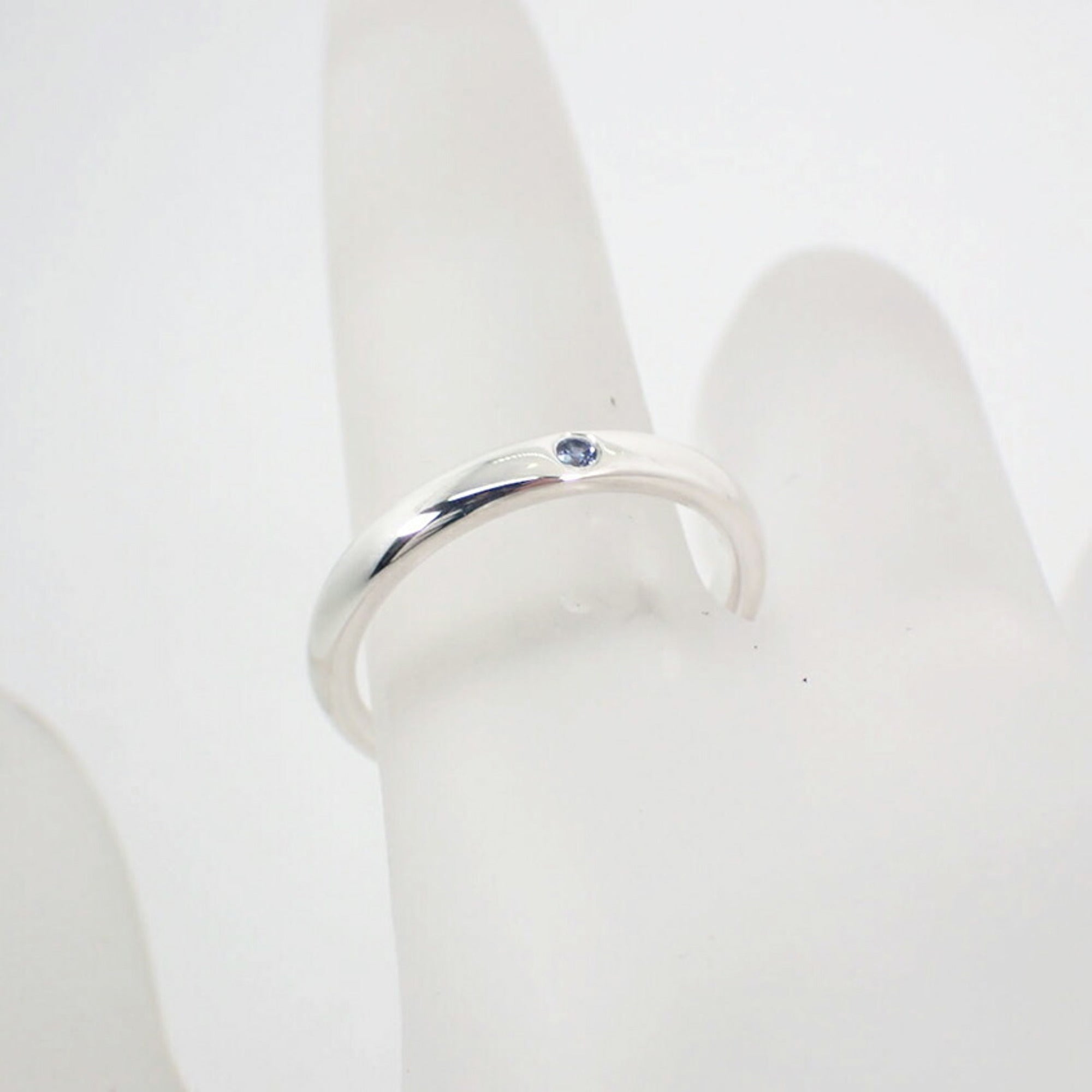 Tiffany Blue Sterling Silver 925 Band Ring (Pre-Owned)