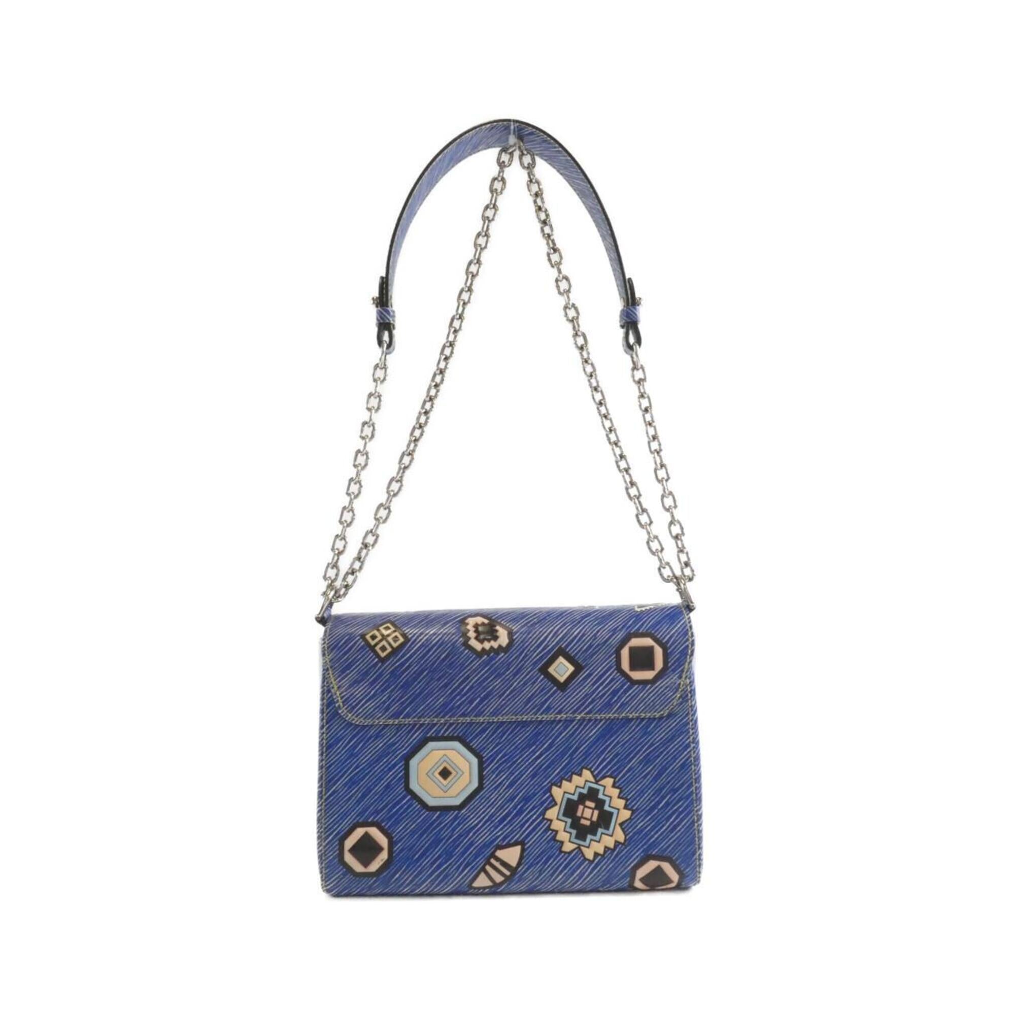 Louis Vuitton Blue Shoulder Bag (Pre-Owned)