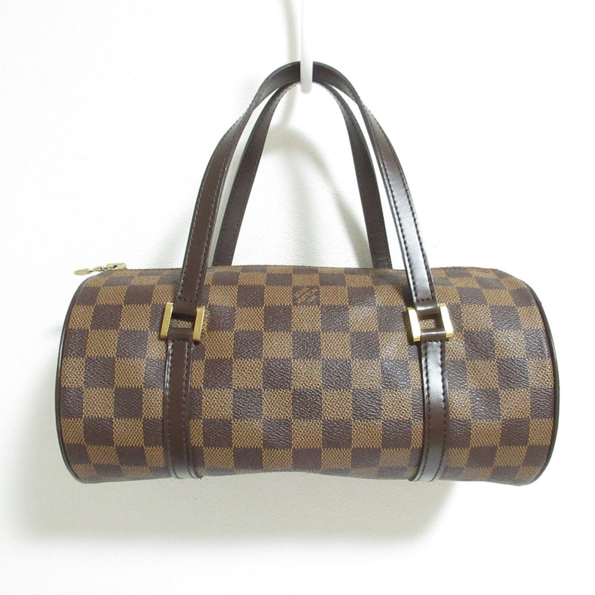 Louis Vuitton Brown Galle Damier Canvas Handbag (Pre-Owned)