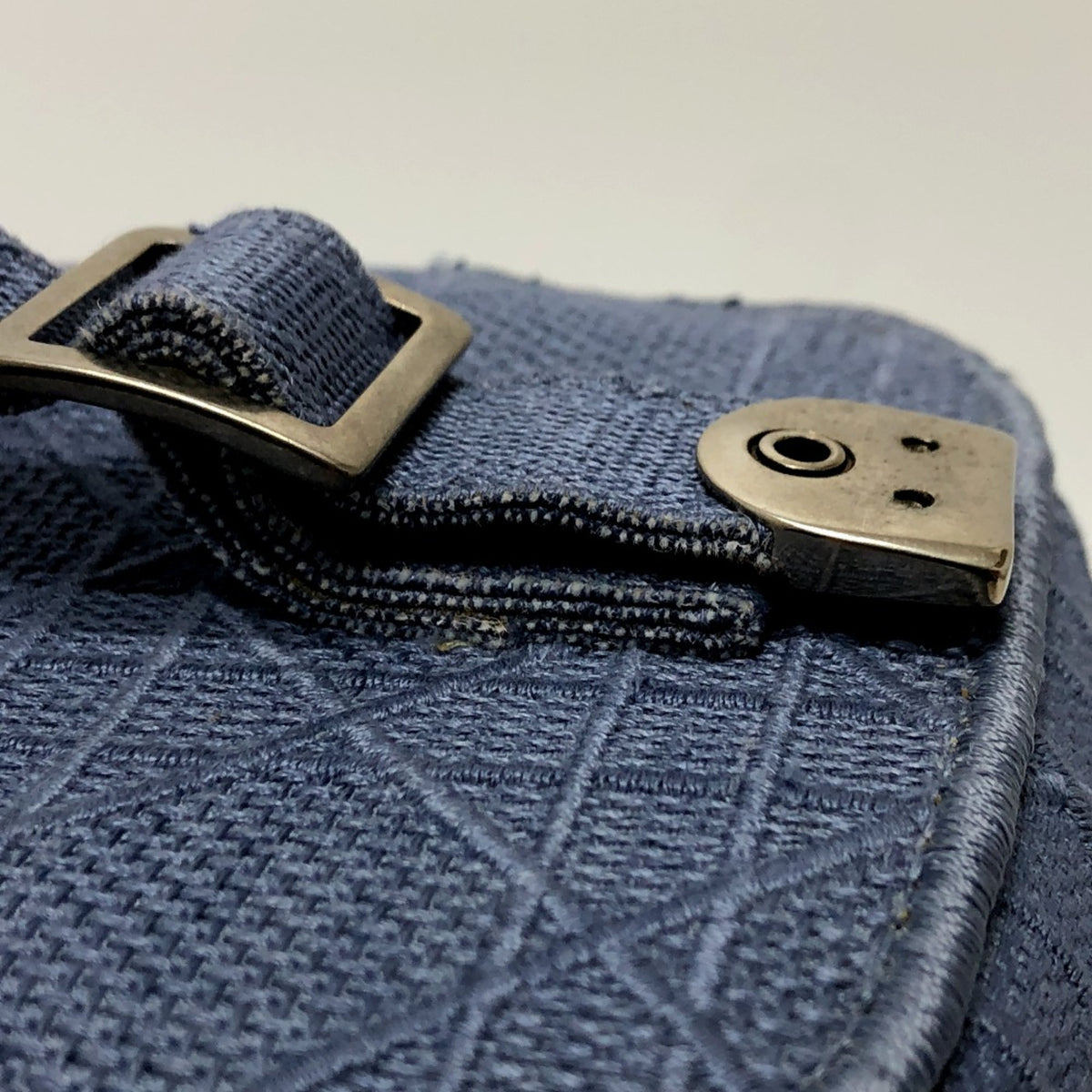 Christian Dior Blue Cloth Handbag (Pre-Owned)