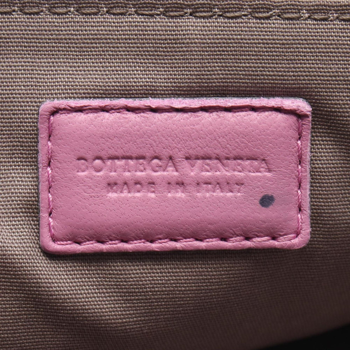 Bottega Veneta Pink Leather Clutch Bag Handbag (Pre-Owned)