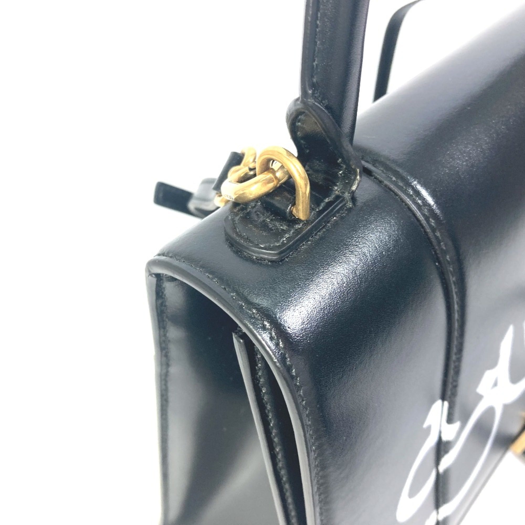 Balenciaga Black Leather Handbag (Pre-Owned)