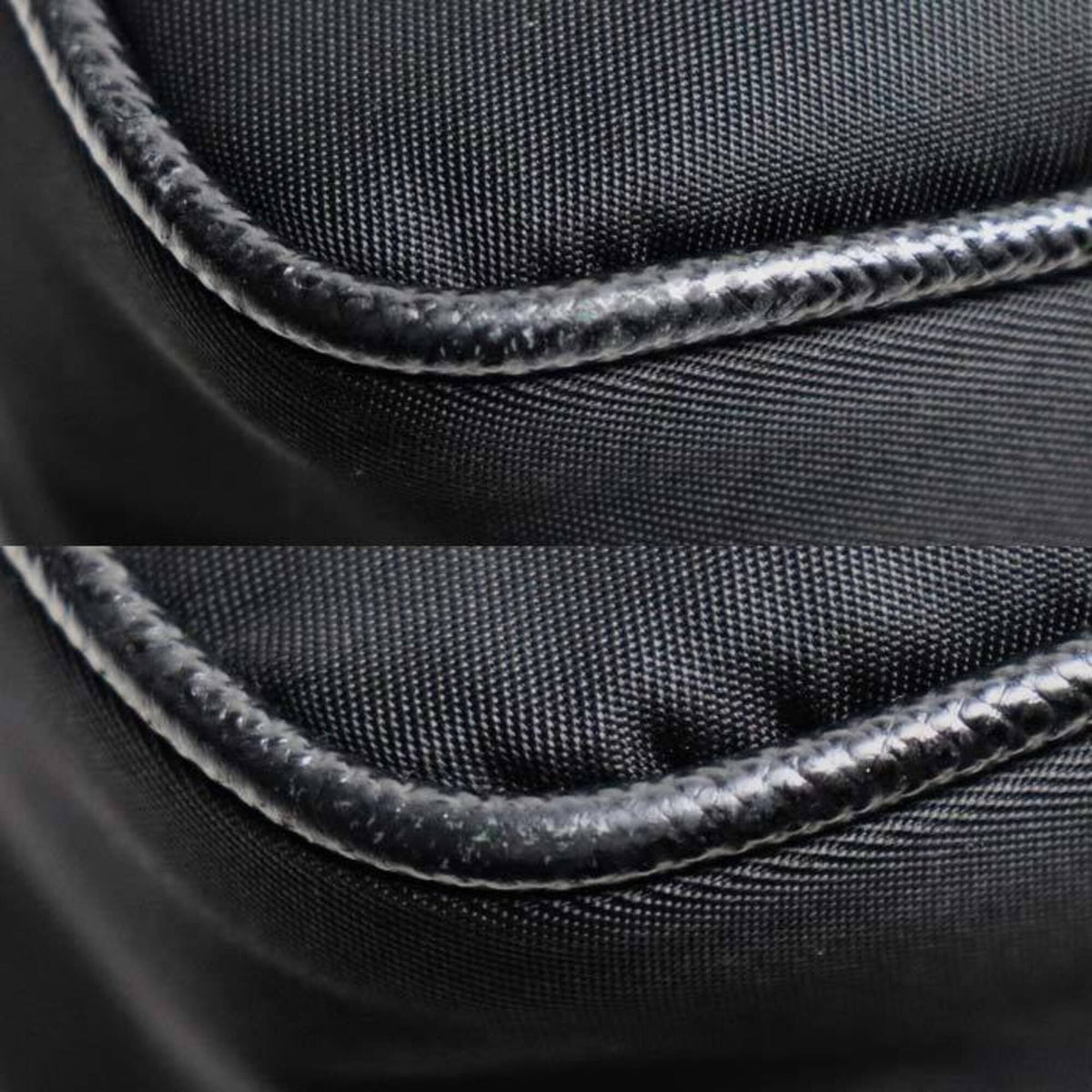 Prada Black Polyamide Pouch Shoulder Bag (Pre-Owned)