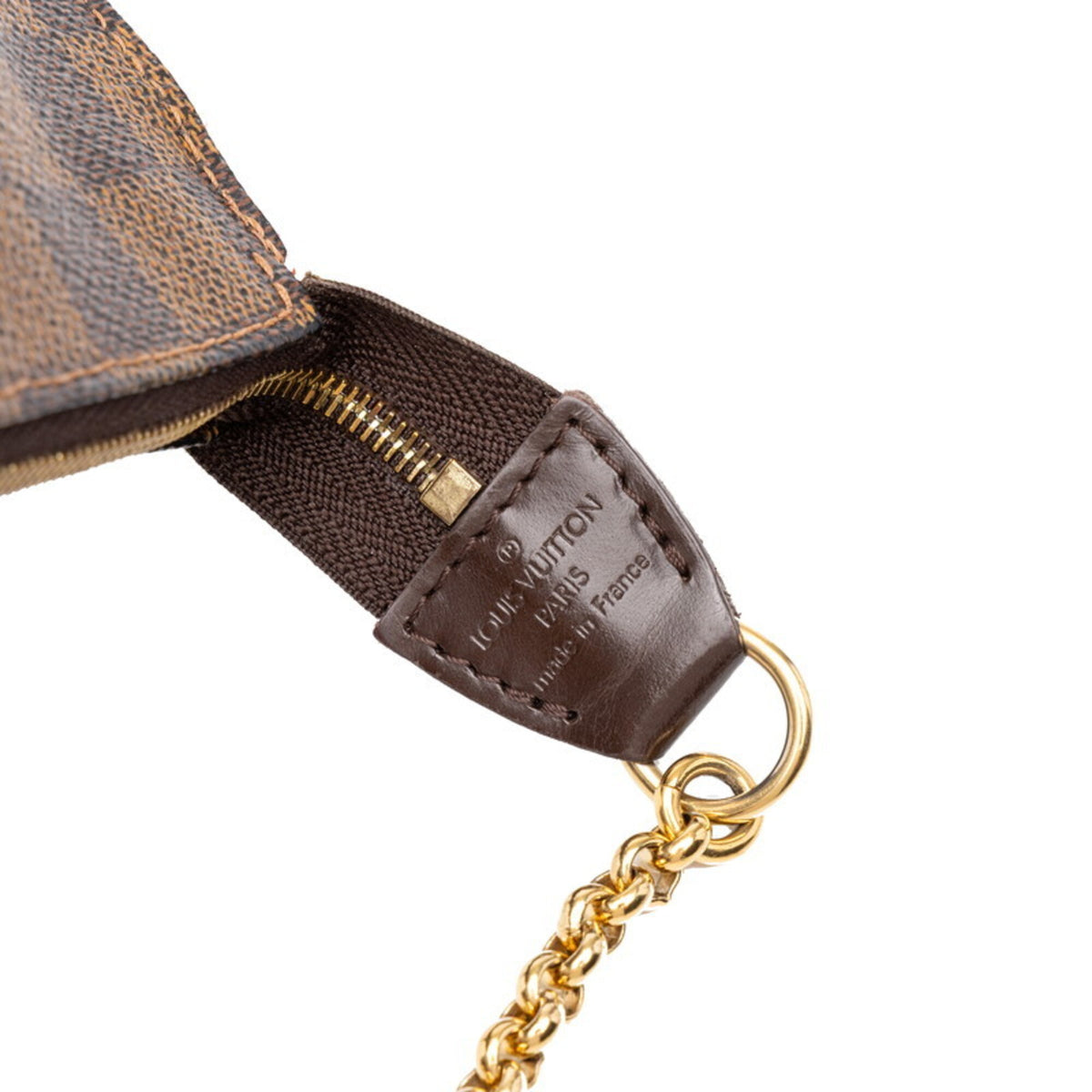 Louis Vuitton Brown Damier Canvas Damier Canvas Handbag Shoulder Bag (Pre-Owned)