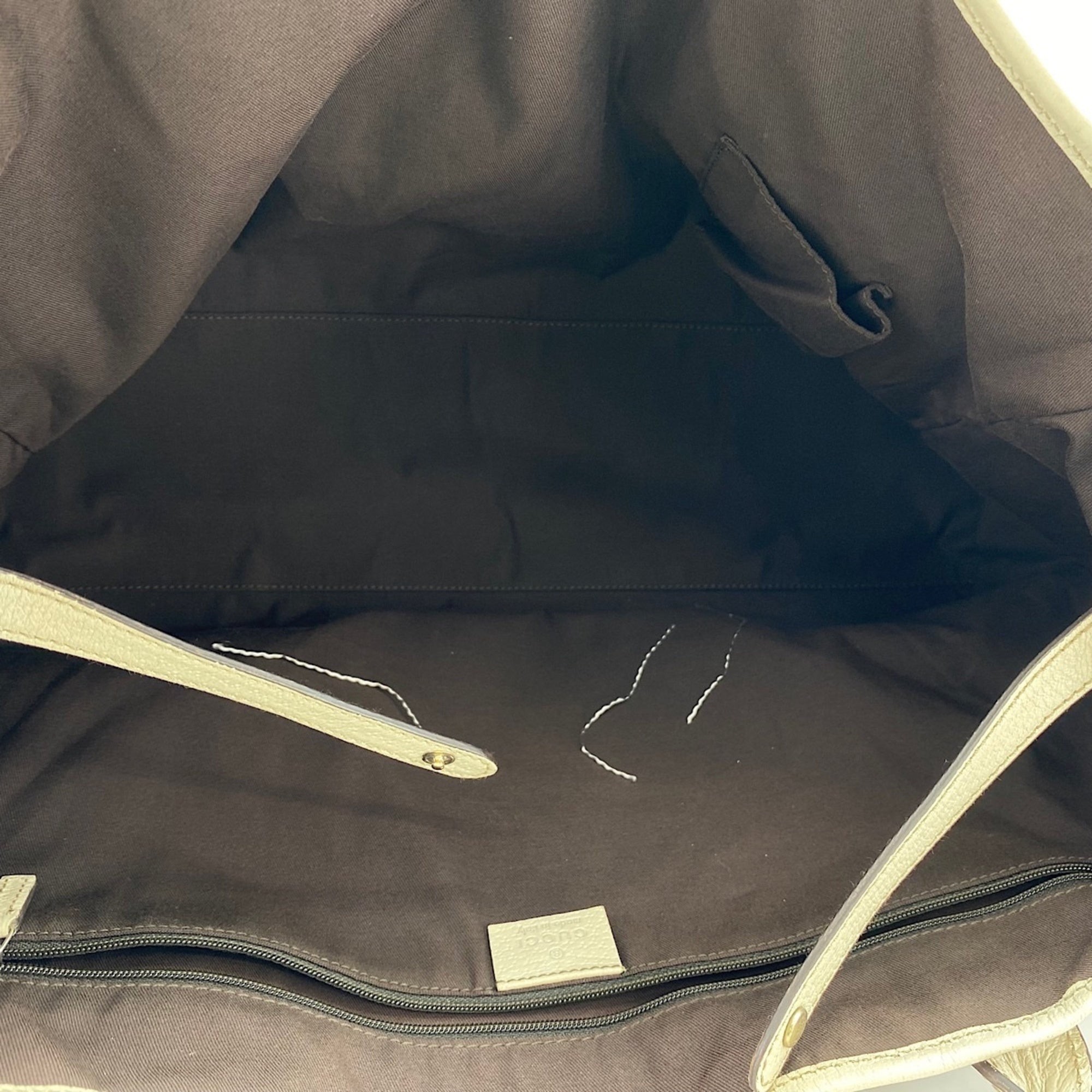 Gucci Beige Tote Bag (Pre-Owned)
