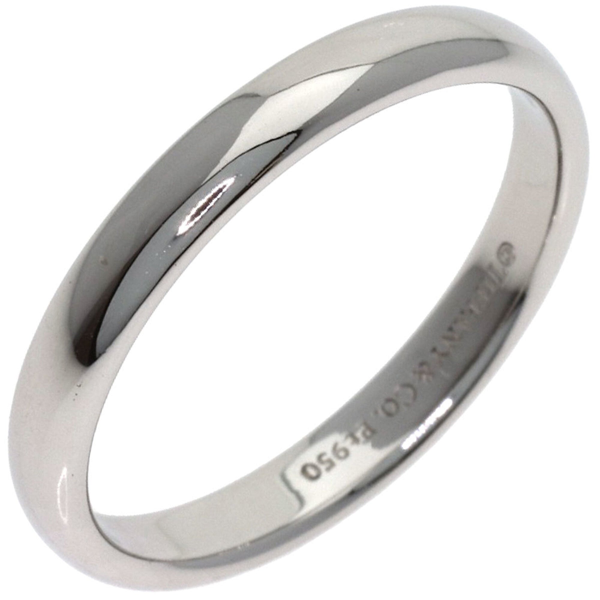 Tiffany Platinum 950 Band Ring (Pre-Owned)