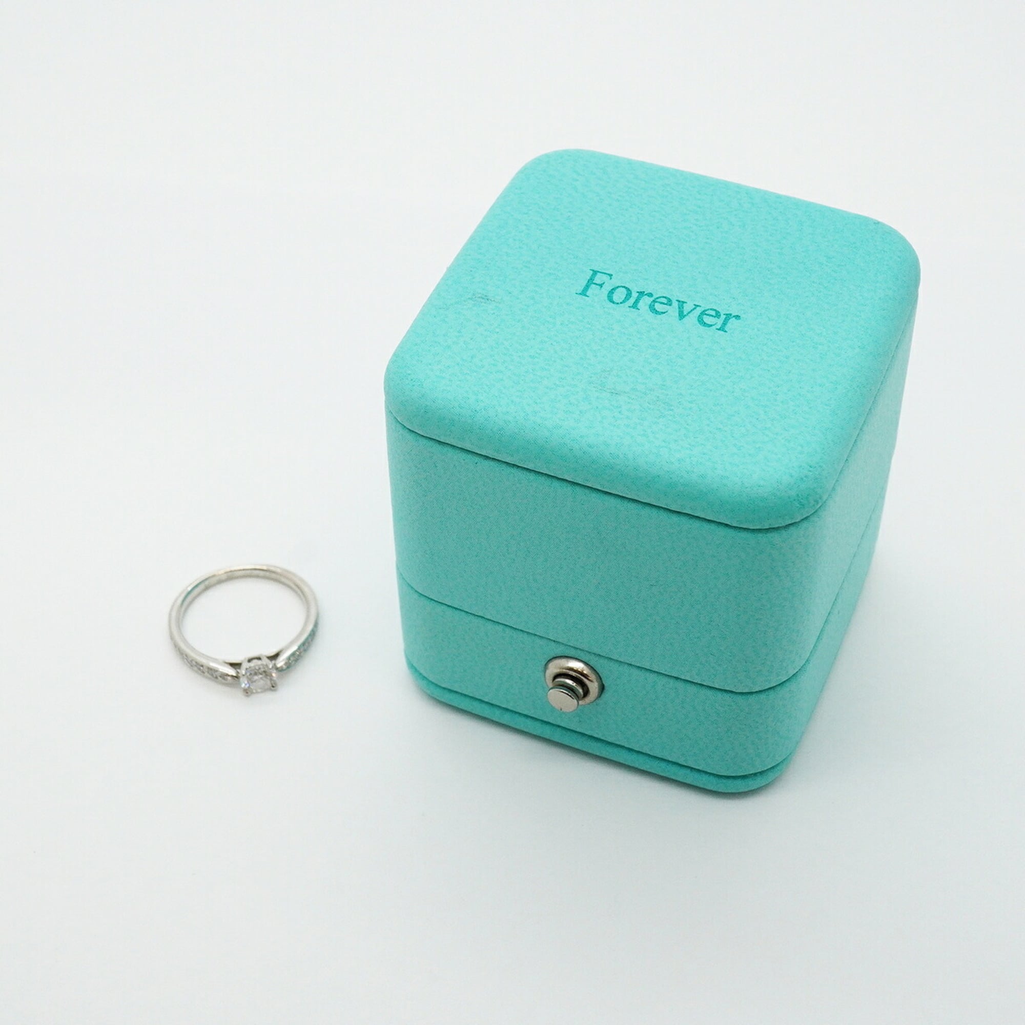 Tiffany Platinum 950 Band Ring (Pre-Owned)