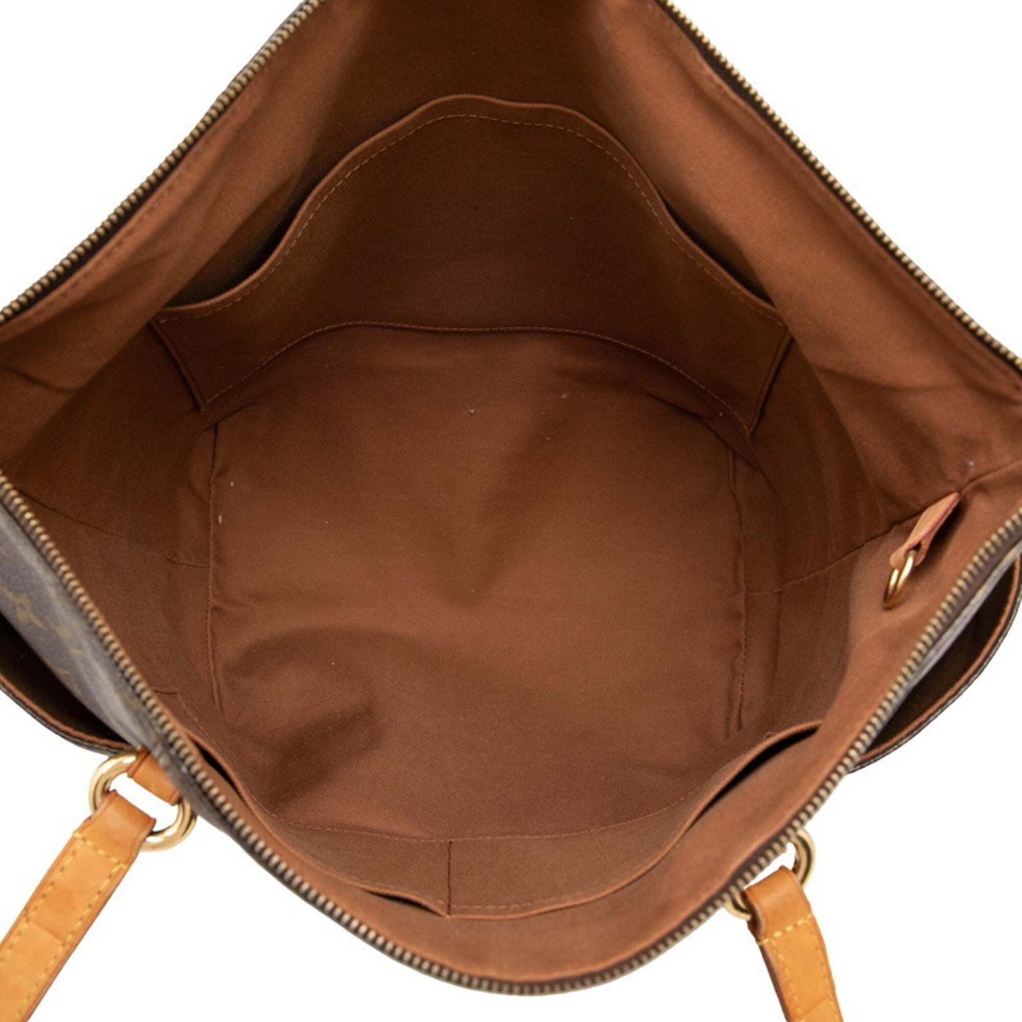 Louis Vuitton Brown Pvc Leather Shoulder Bag Tote Bag (Pre-Owned)