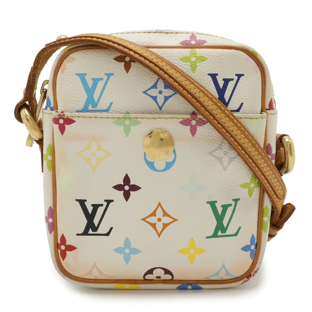 Louis Vuitton Blanc Monogram Pochette Shoulder Bag (Pre-Owned)