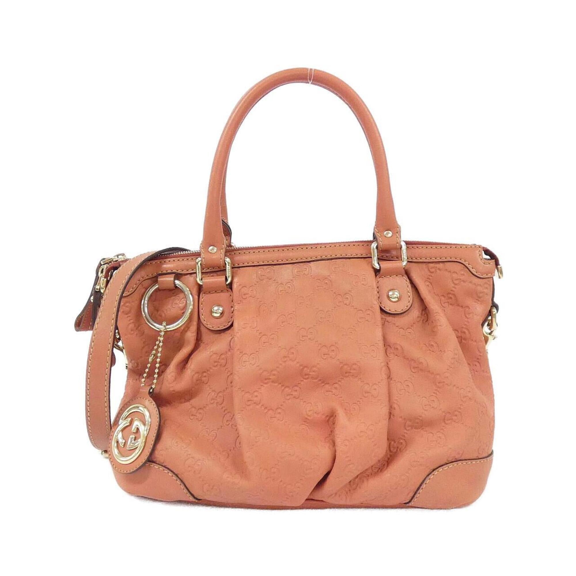 Gucci Pink Leather Handbag (Pre-Owned)