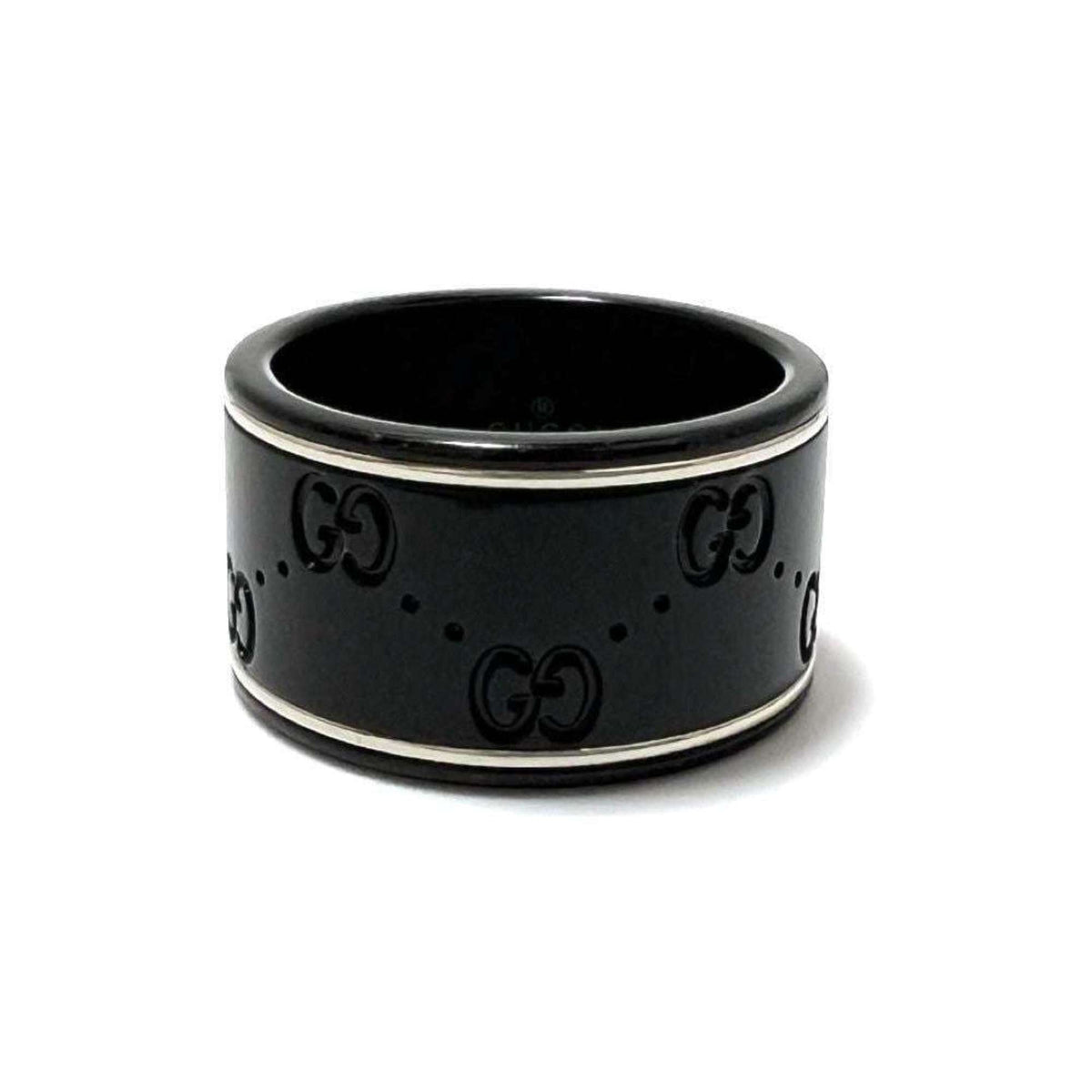 Gucci White Gold (18K) Ceramic Band Ring (Pre-Owned)