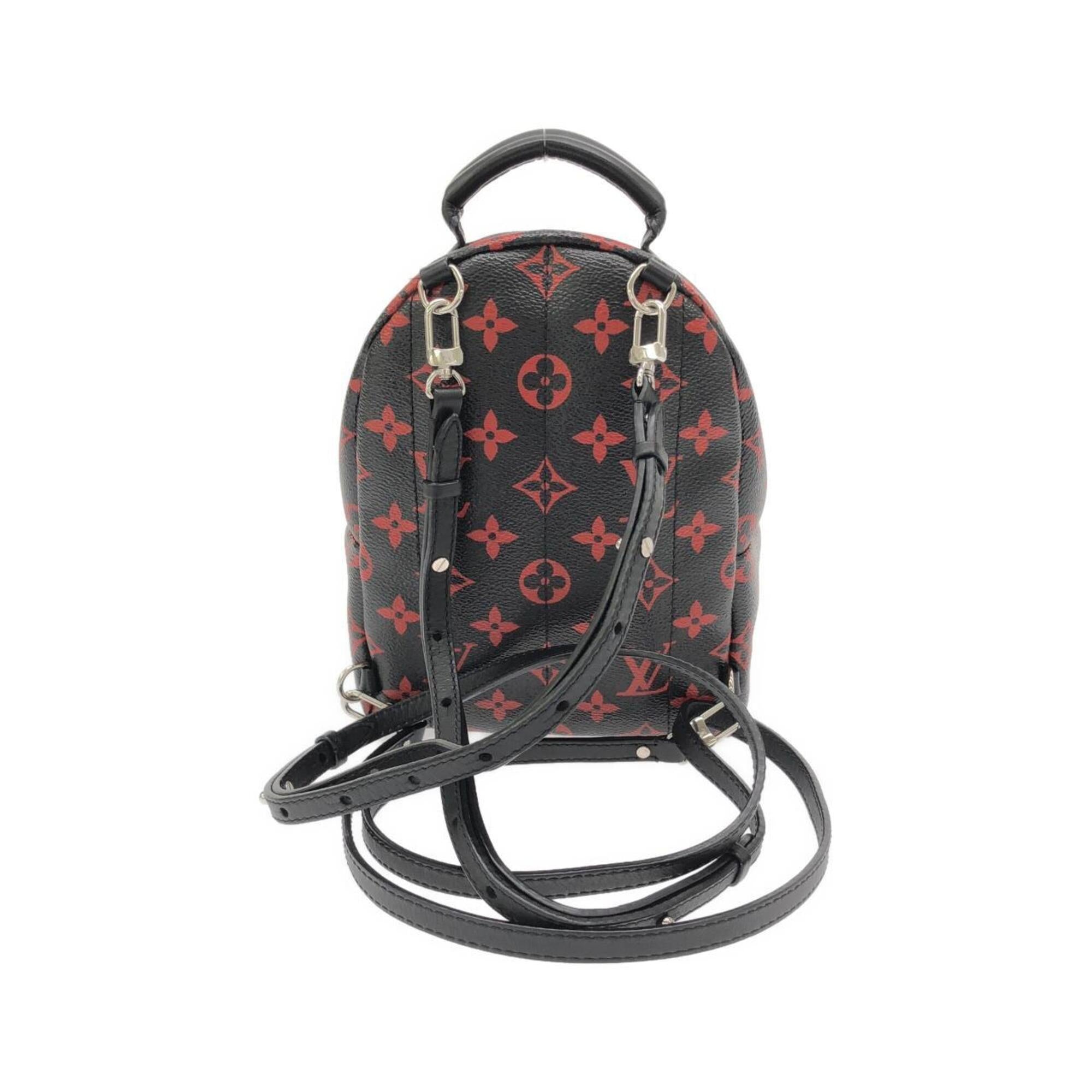 Louis Vuitton Black Rouge Coated Canvas Backpack (Pre-Owned)