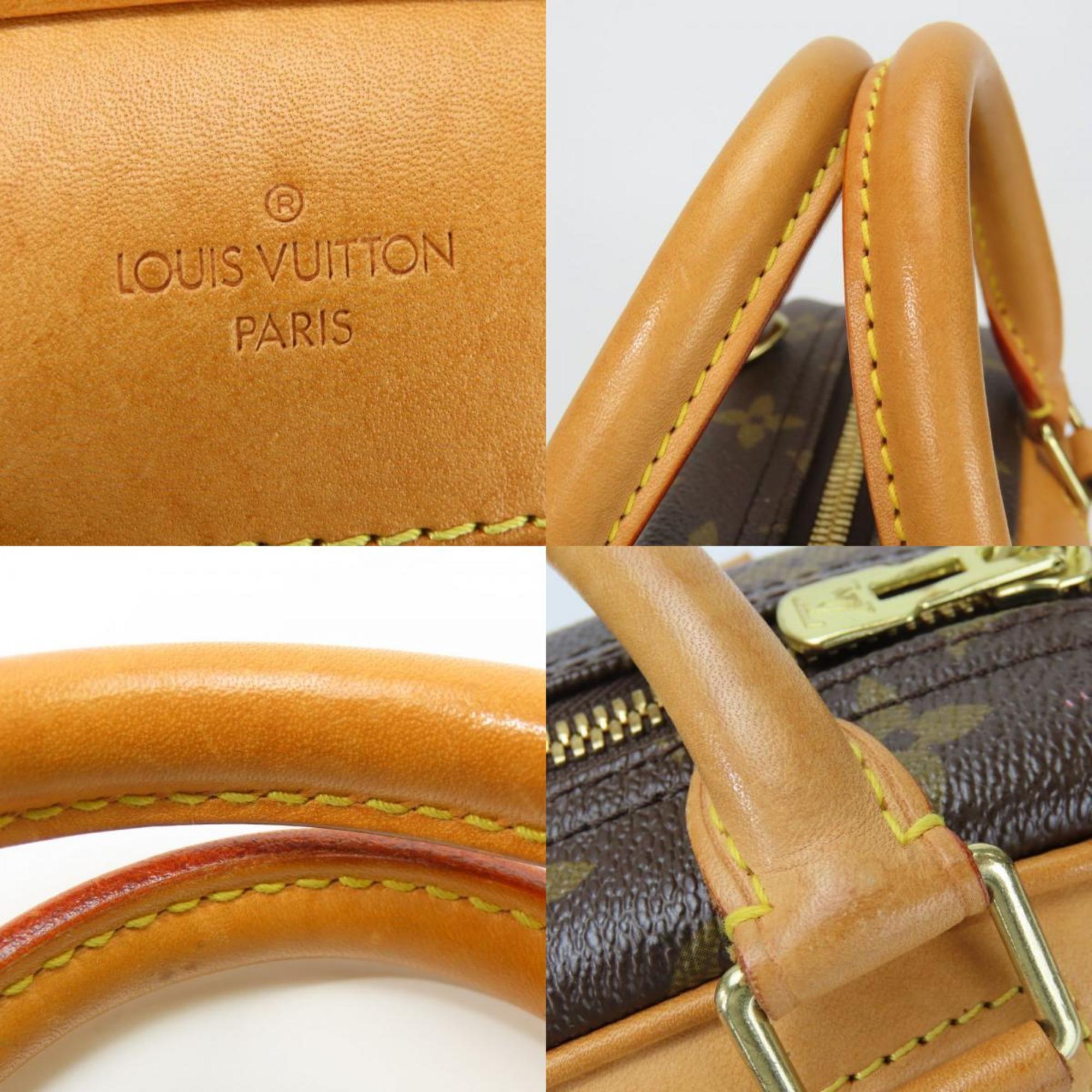 Louis Vuitton Monogram Brown Monogram Leather Handbag (Pre-Owned)