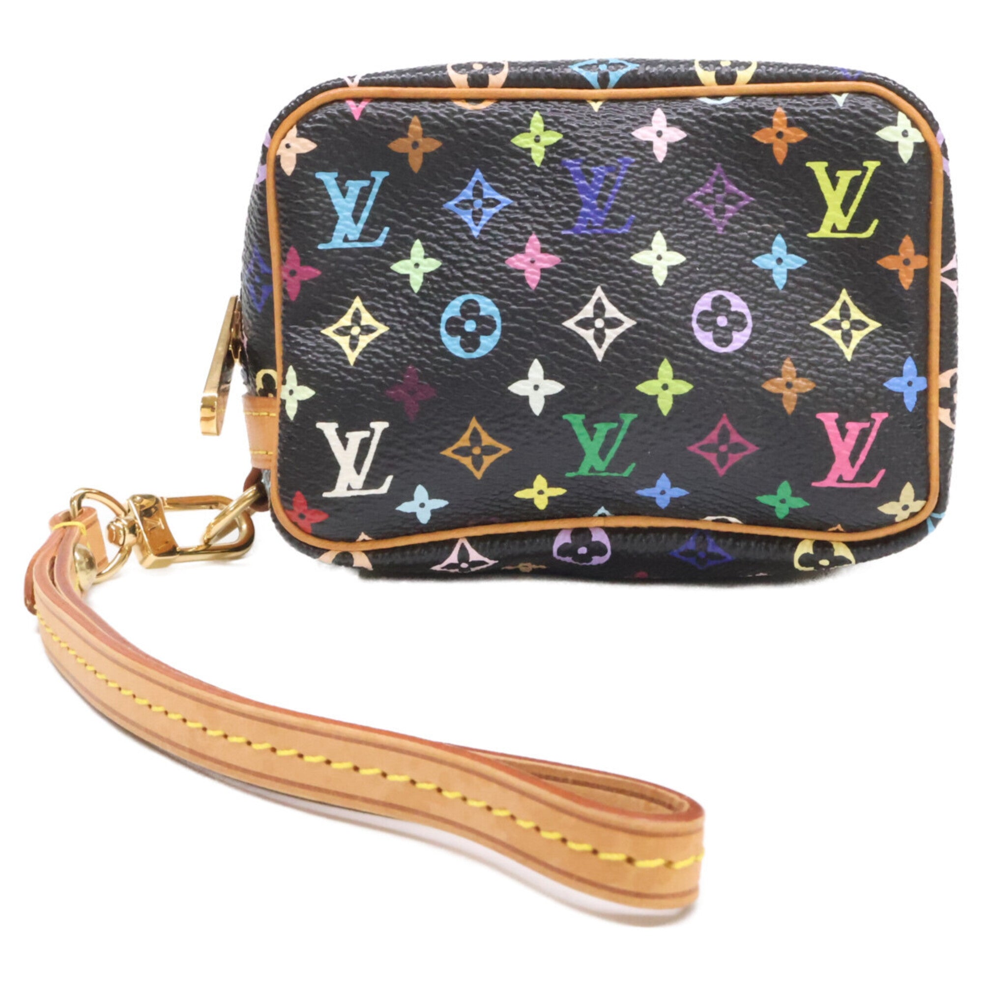 Louis Vuitton Noir Monogram Multicolore Pouch (Pre-Owned)