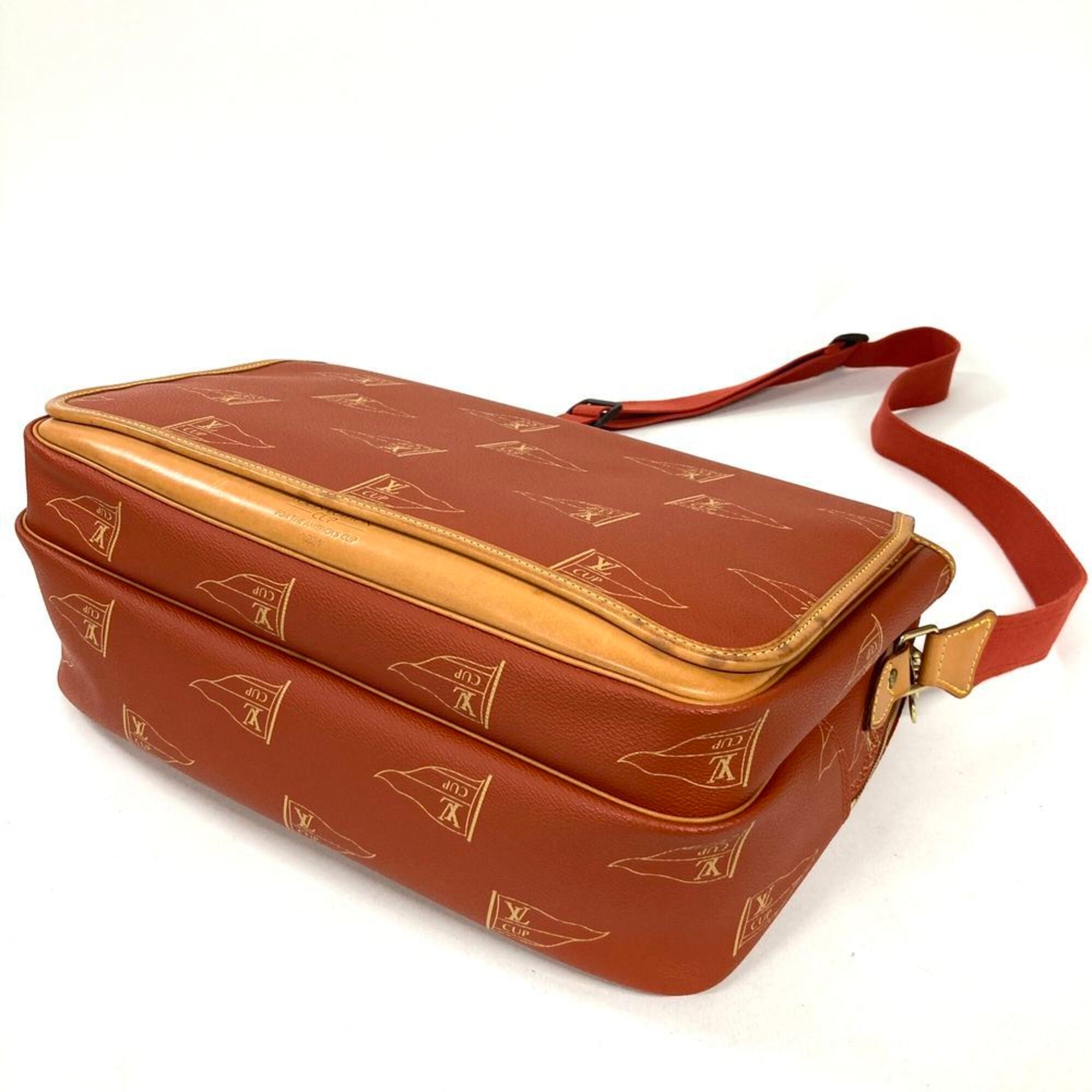 Louis Vuitton Brown Pvc Shoulder Bag (Pre-Owned)
