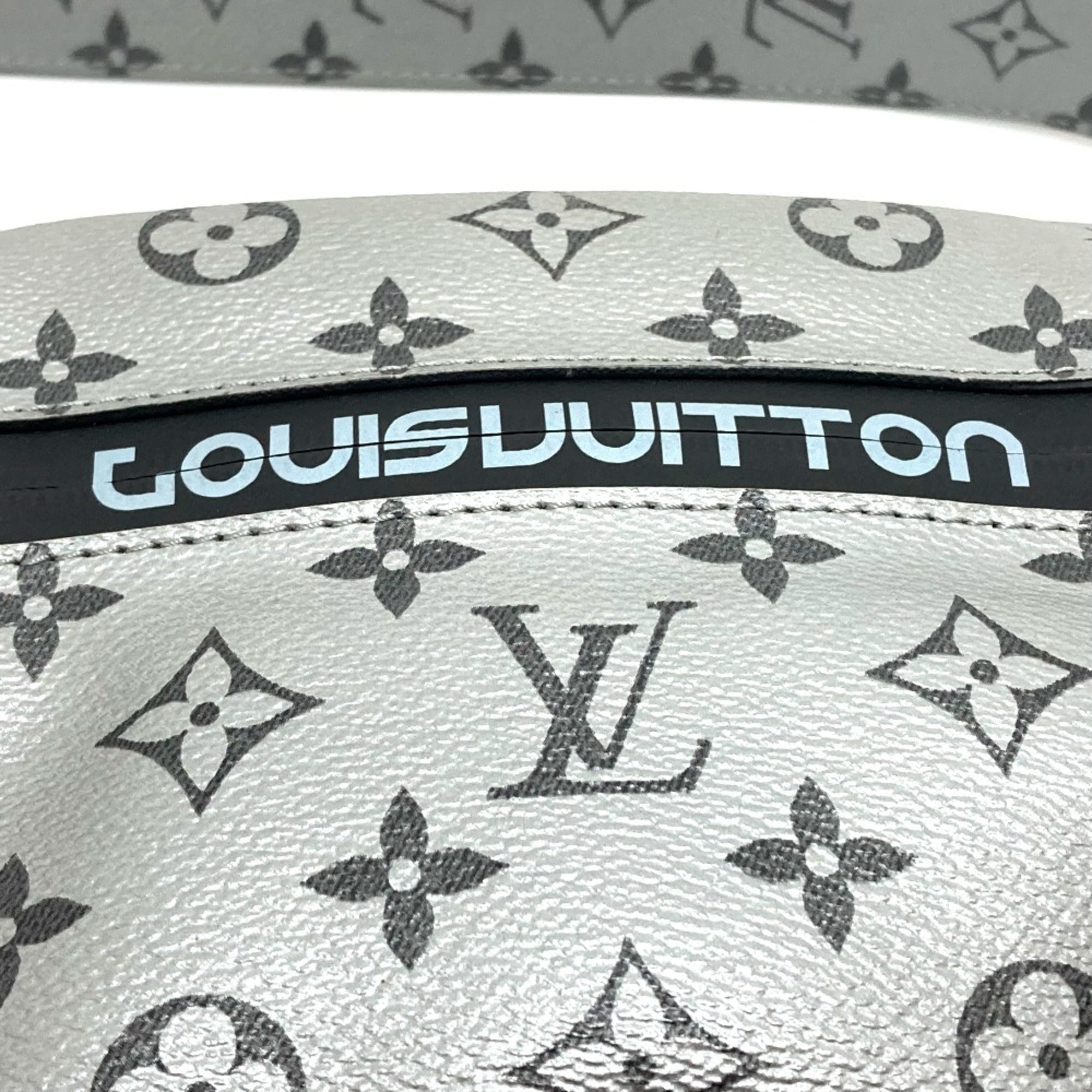 Louis Vuitton Silver Monogram Shoulder Bag (Pre-Owned)