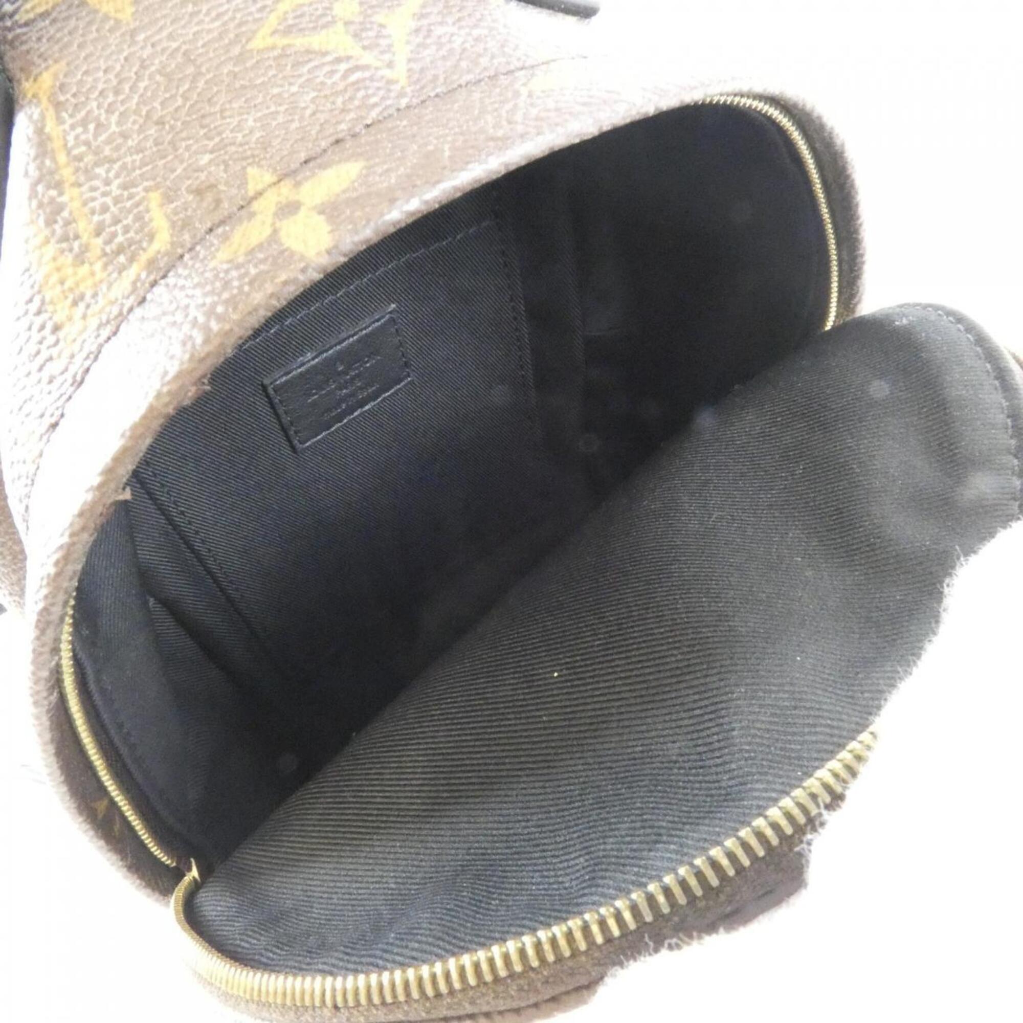 Louis Vuitton Brown Coated Canvas Backpack (Pre-Owned)