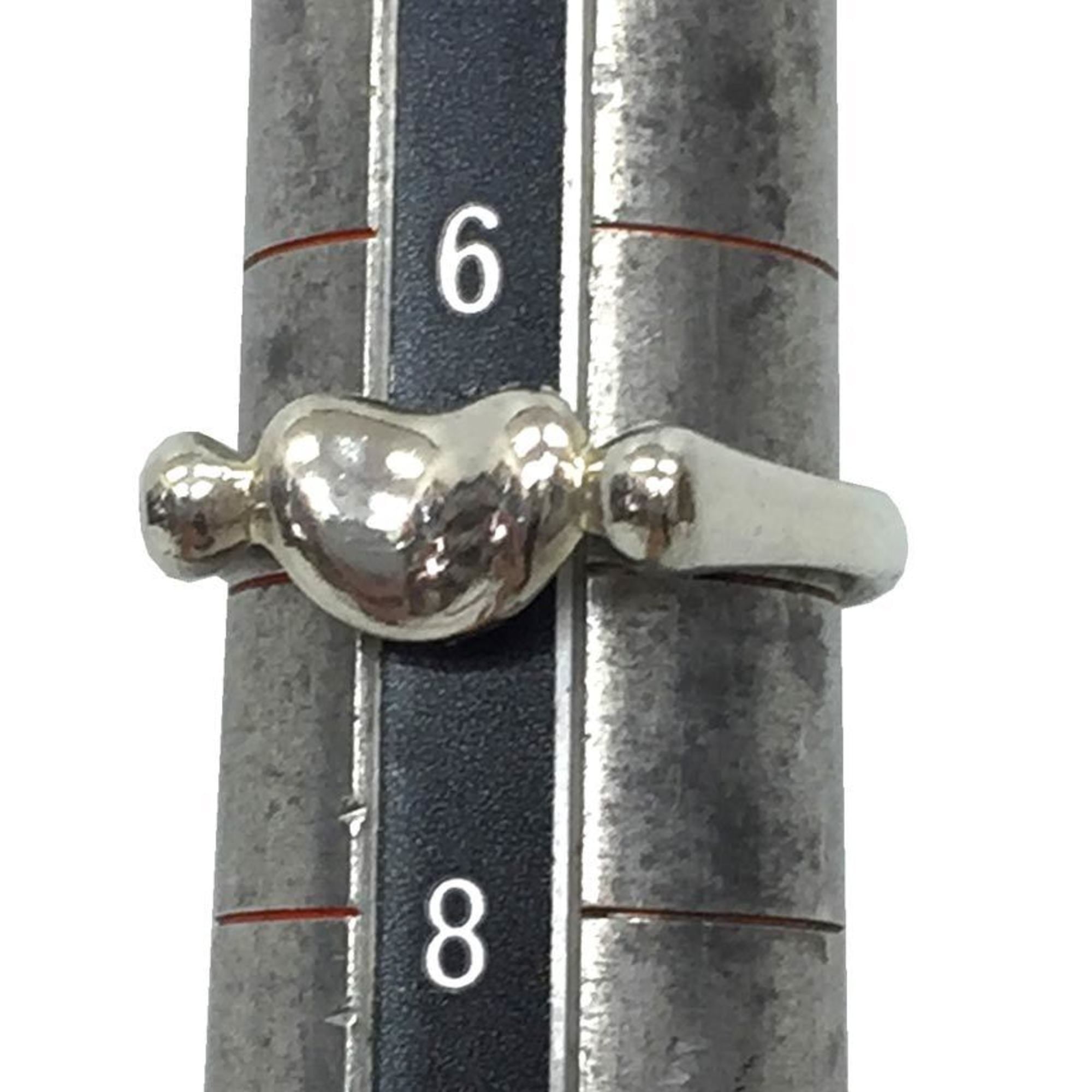 Tiffany Silver Silver 925 Band Ring (Pre-Owned)