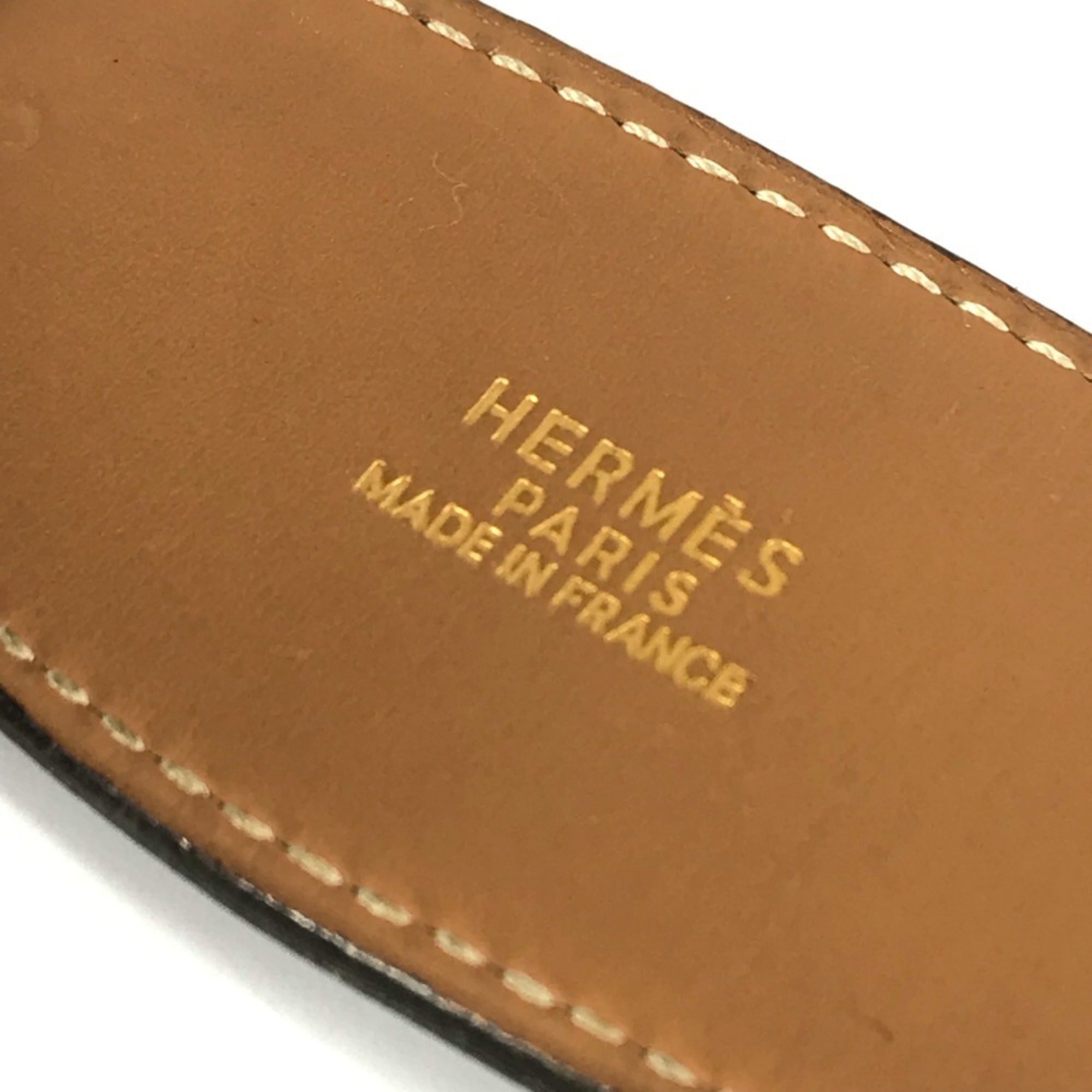 Hermes Constance Black Standard Belt (Pre-Owned)