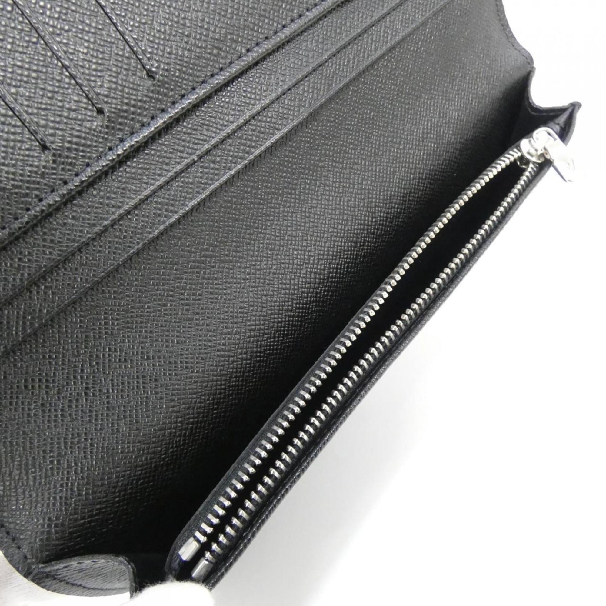 Louis Vuitton Graphite Coated Canvas Long Wallet (Bi-Fold) (Pre-Owned)