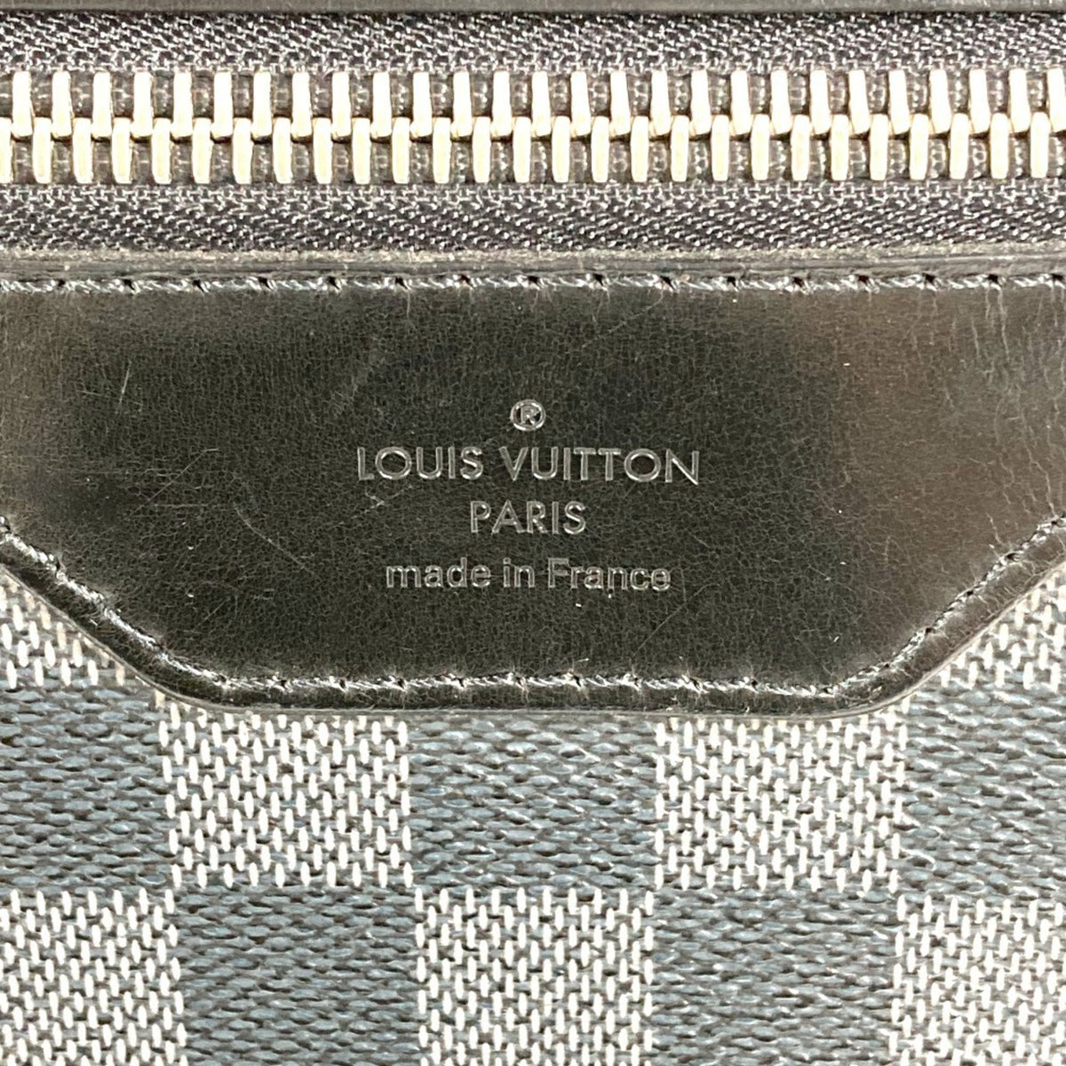 Louis Vuitton Black Damier Graphite Messenger Bag Shoulder Bag (Pre-Owned)