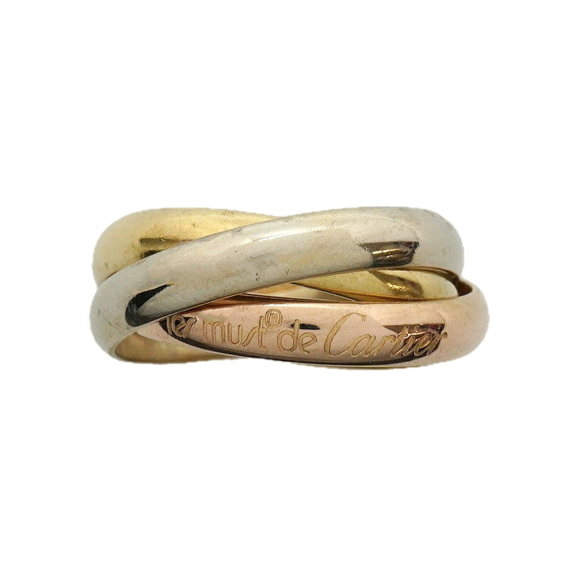 Cartier Yellow Gold (18K) Pink Gold (18K) White Gold (18K) Band Ring (Pre-Owned)