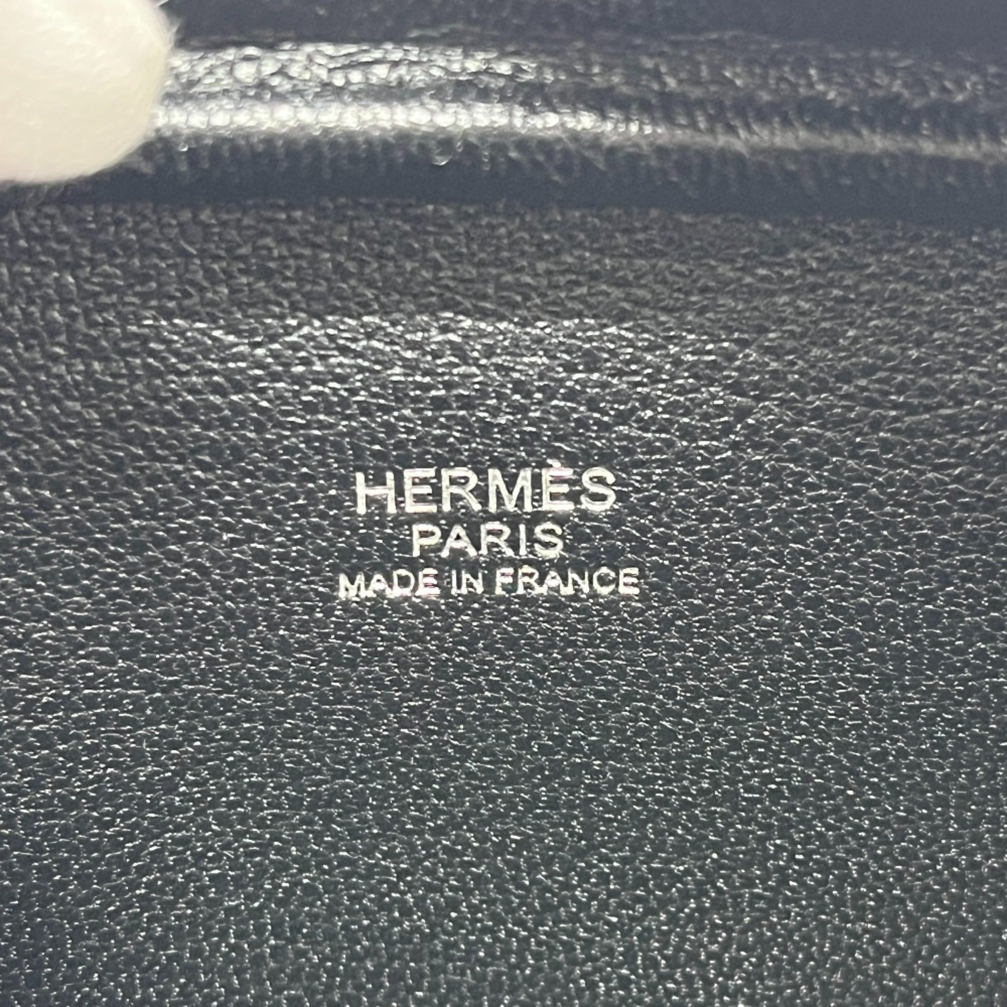 Hermes Black Chevre Myzore Leather Handbag (Pre-Owned)
