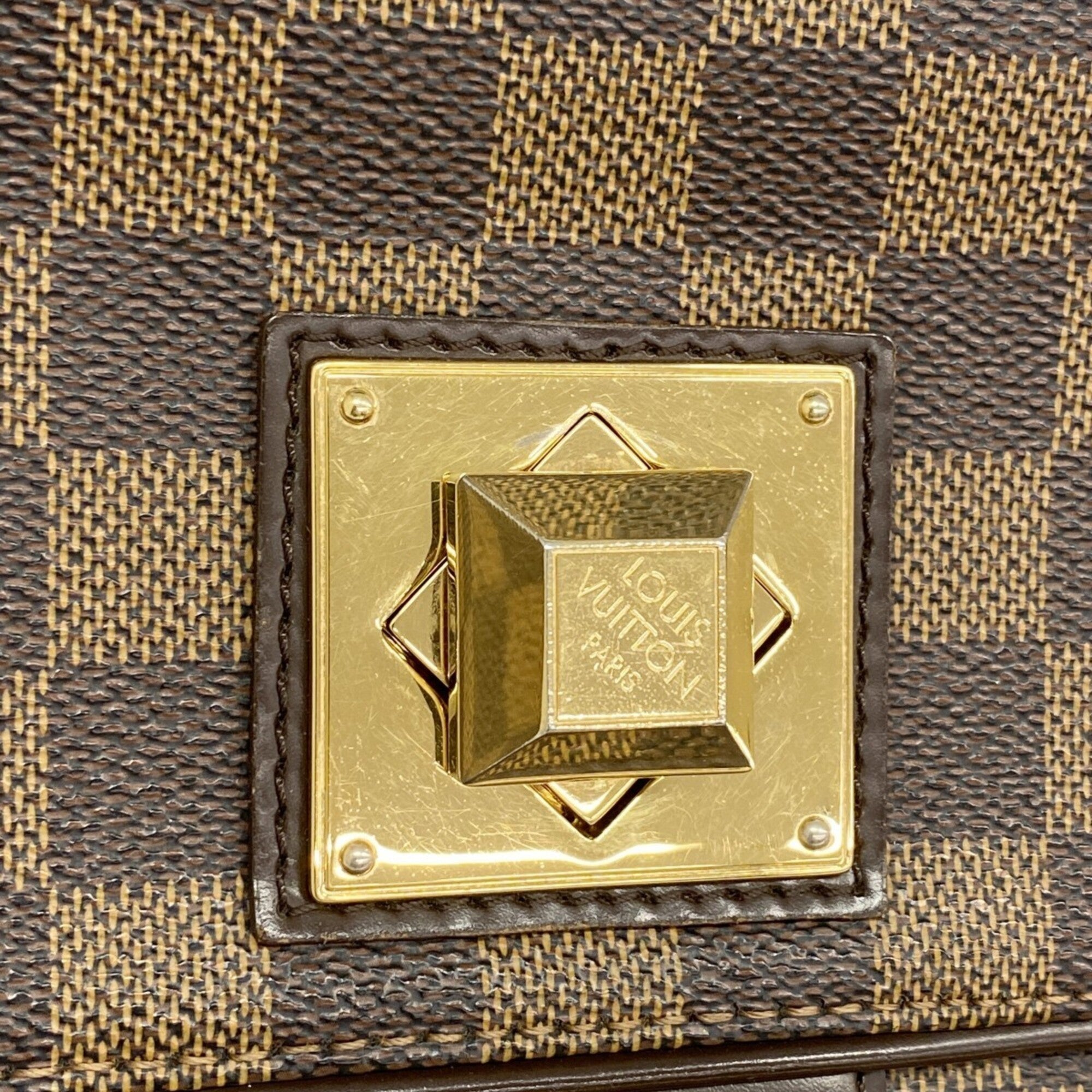 Louis Vuitton Ebene Handbag (Pre-Owned)
