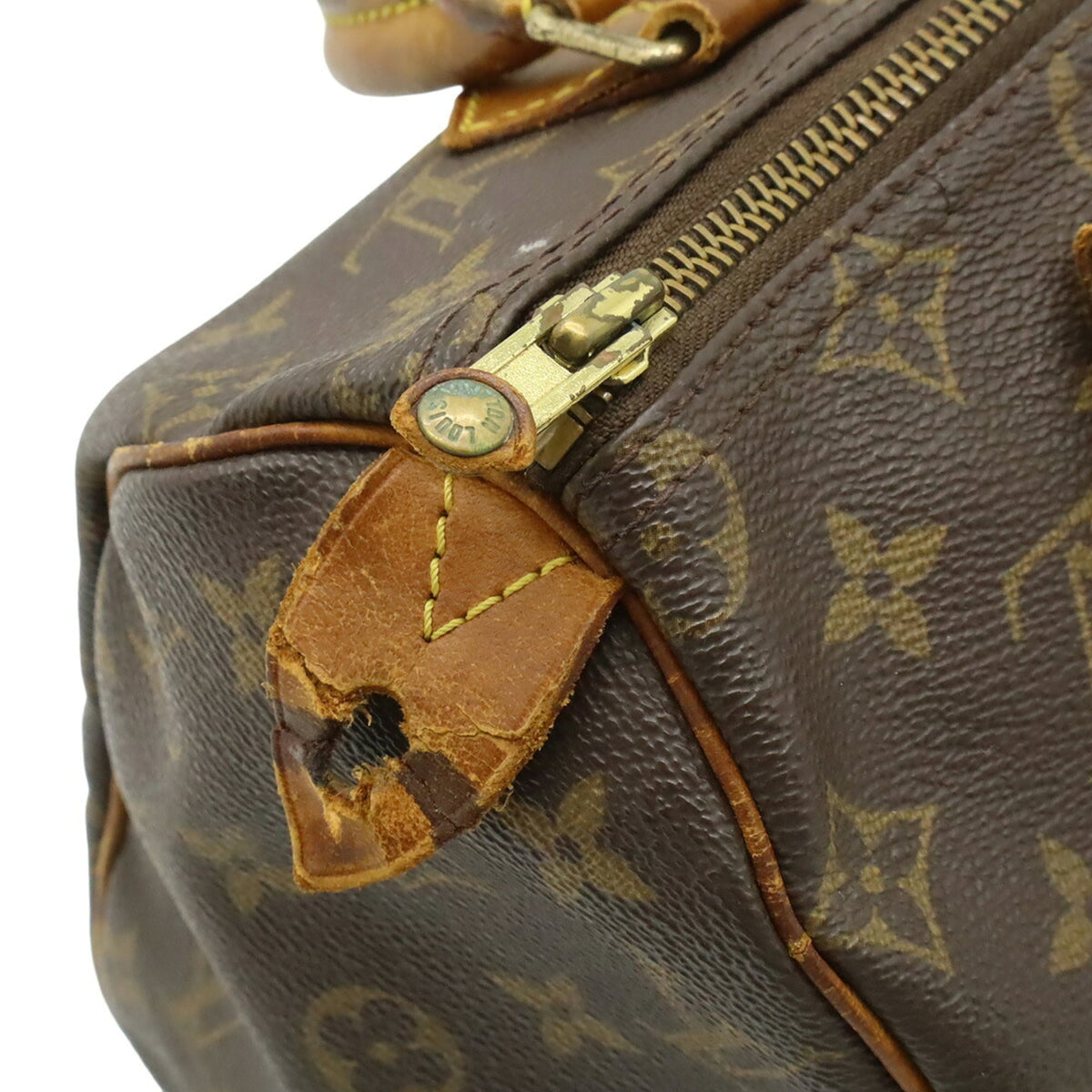 Louis Vuitton Brown Monogram Canvas Pvc Coated Canvas Handbag (Pre-Owned)