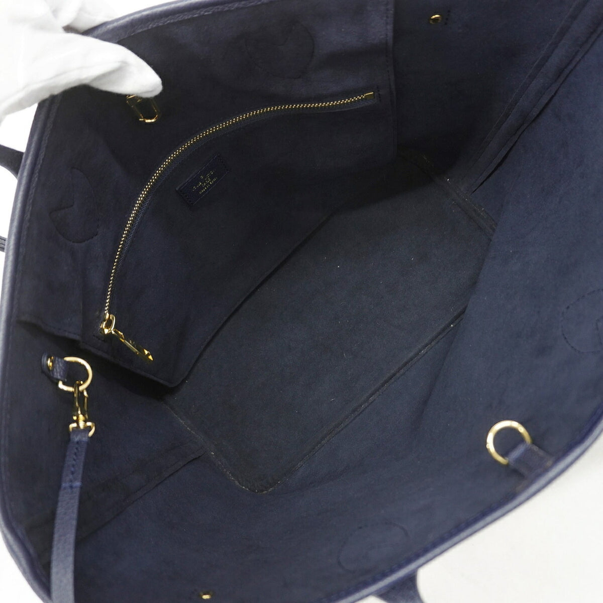 Louis Vuitton Navy Tote Bag (Pre-Owned)