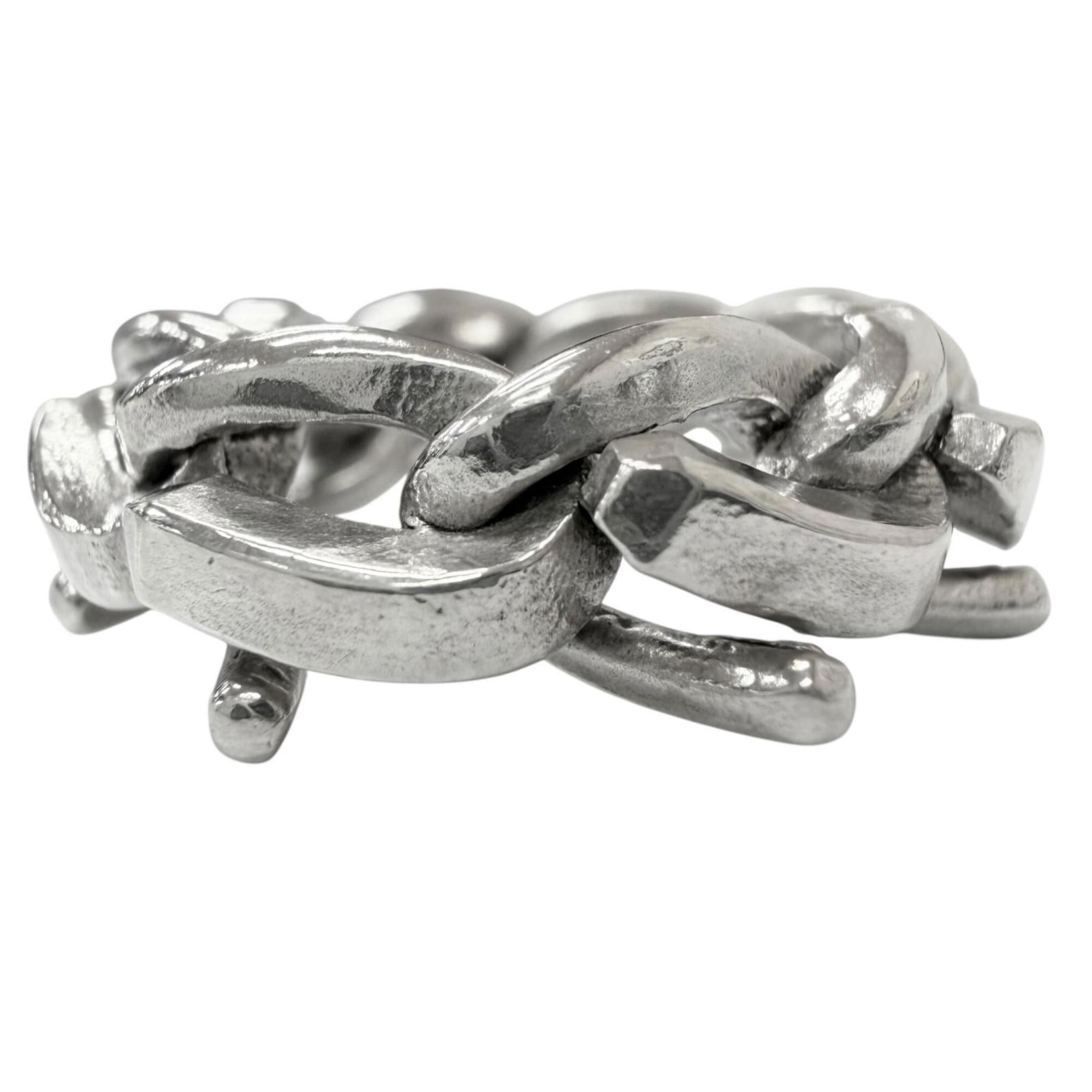 Tiffany Silver Silver 925 Band Ring (Pre-Owned)