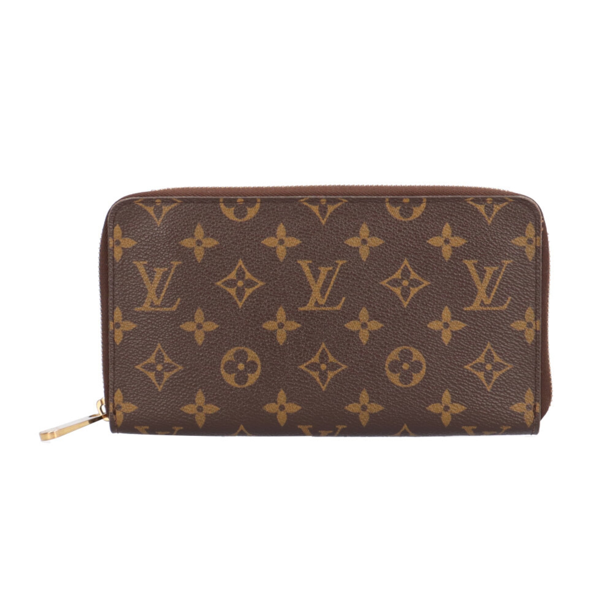 Louis Vuitton Monogram Brown Monogram Long Wallet (Bi-Fold) (Pre-Owned)