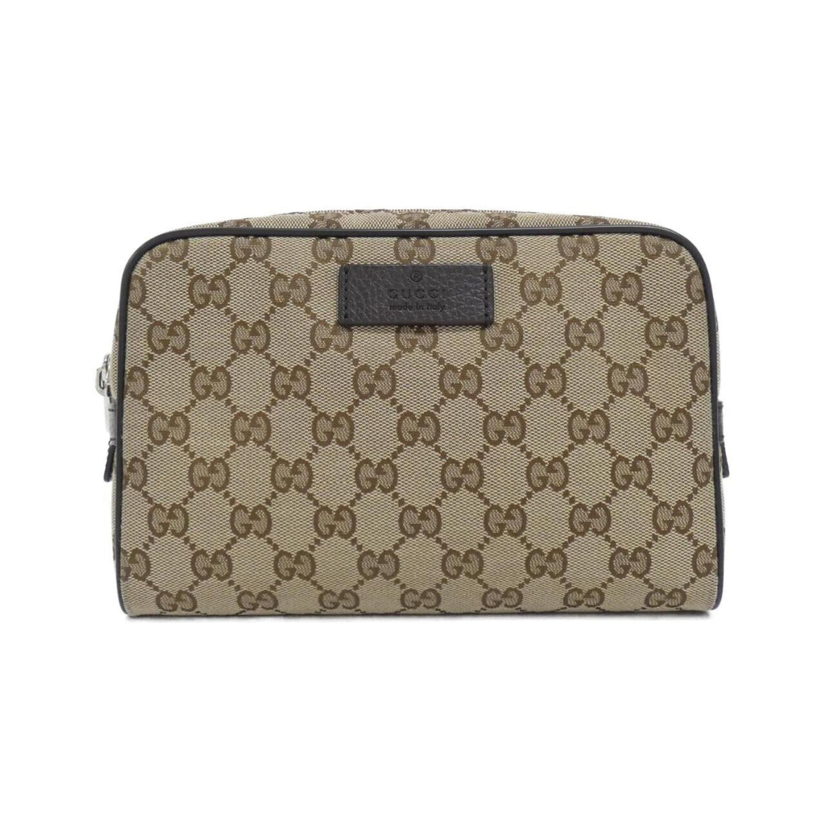 Gucci Beige Brown Gg Canvas Leather (Pre-Owned)