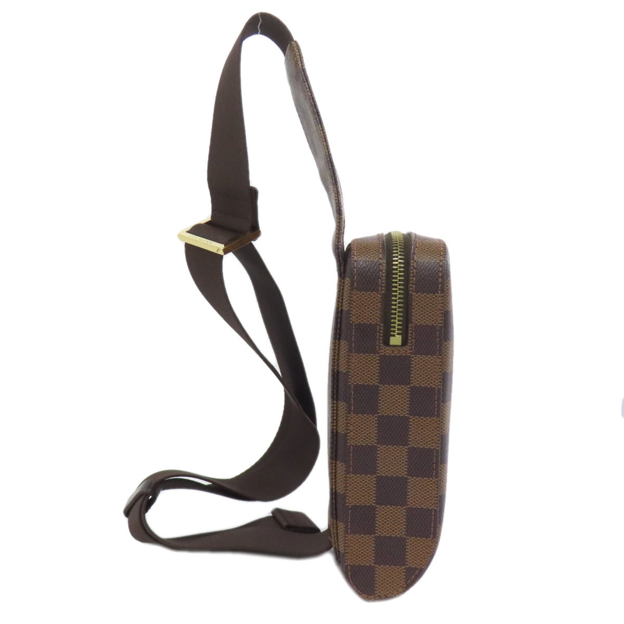 Louis Vuitton Damier Damier Canvas Ebene Damier Canvas Sling Bag (Pre-Owned)