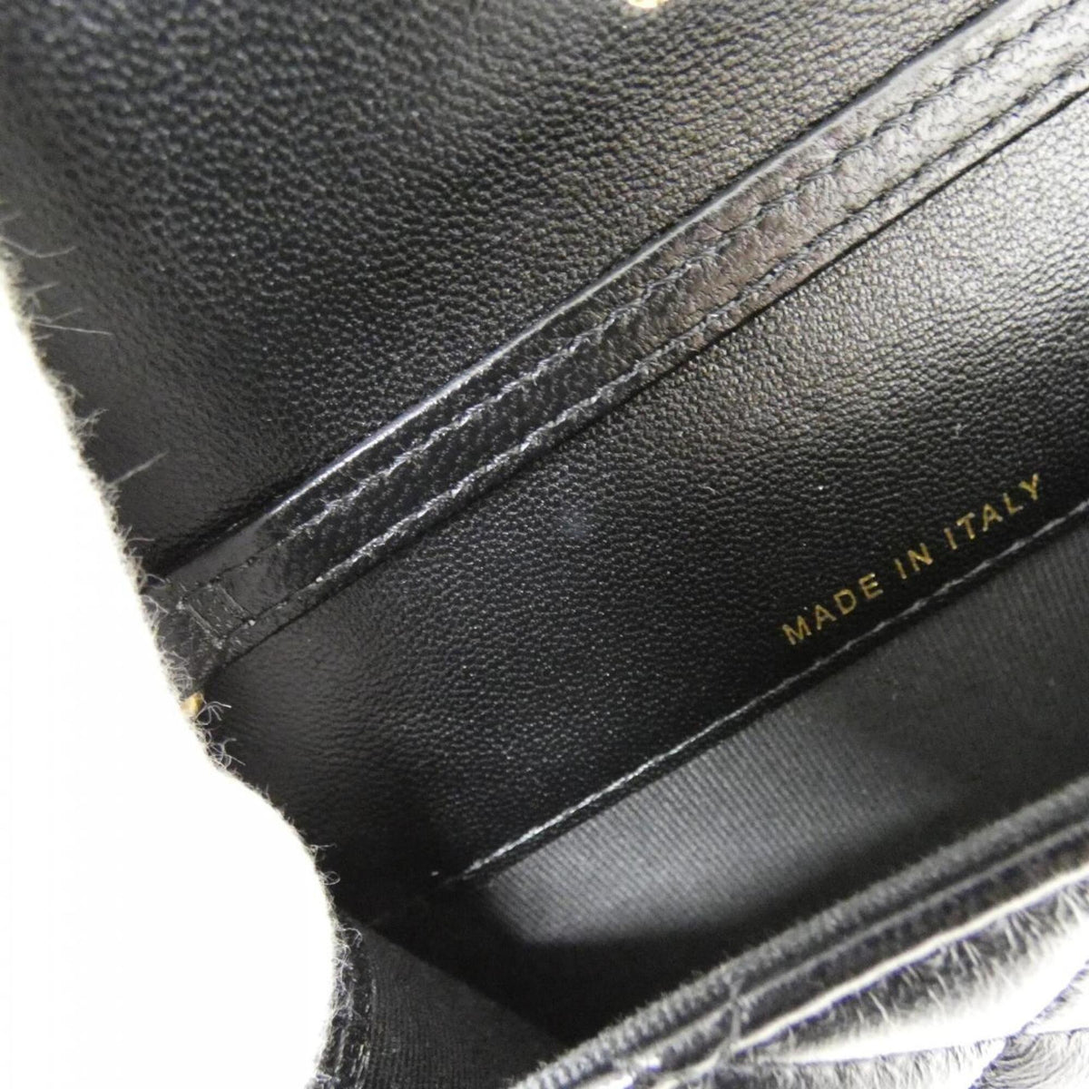 Chanel Black Leather Handbag Shoulder Bag (Pre-Owned)