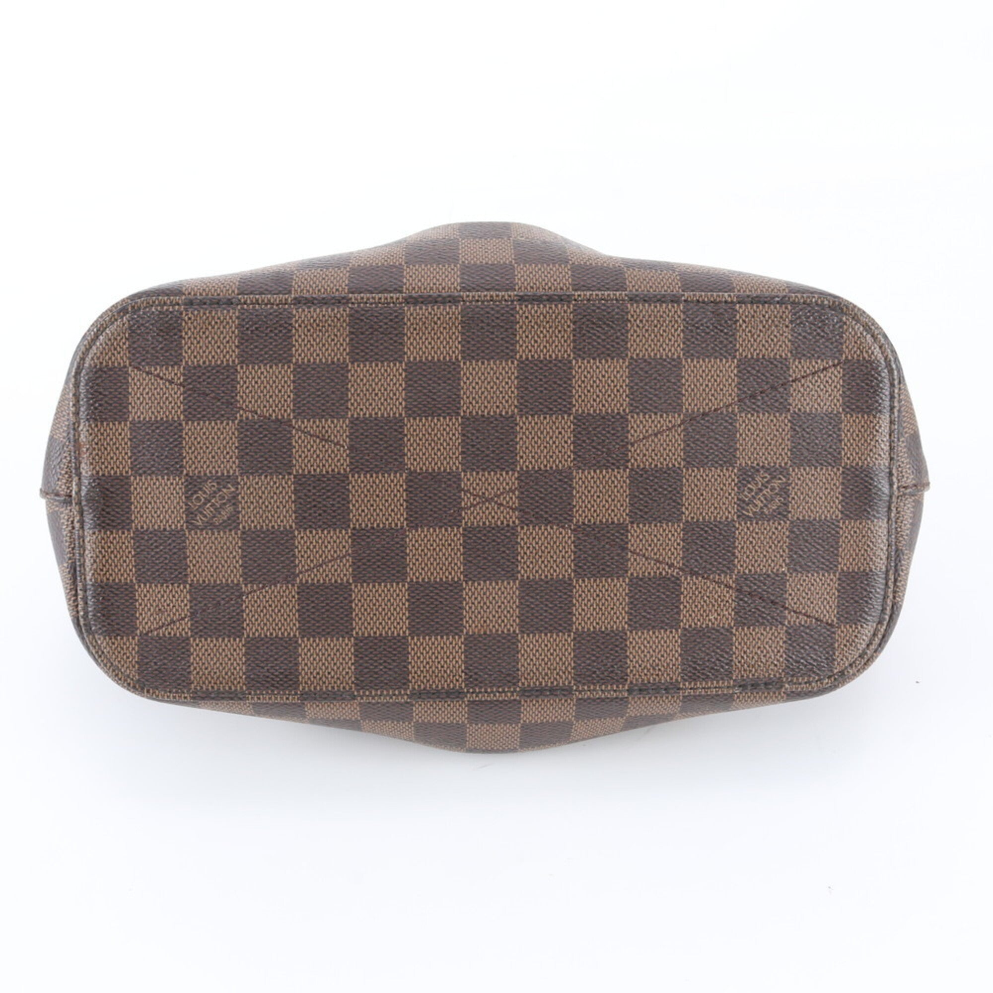 Louis Vuitton Ebene Leather Coated Canvas Handbag Shoulder Bag Tote Bag (Pre-Owned)