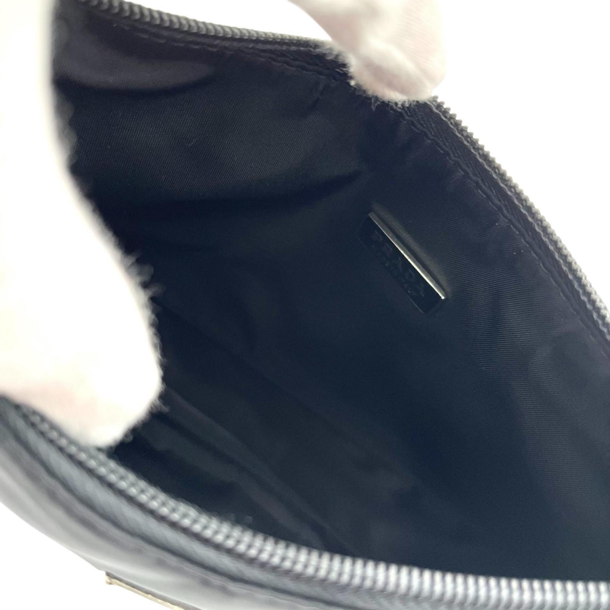 Prada Black Nylon Handbag (Pre-Owned)