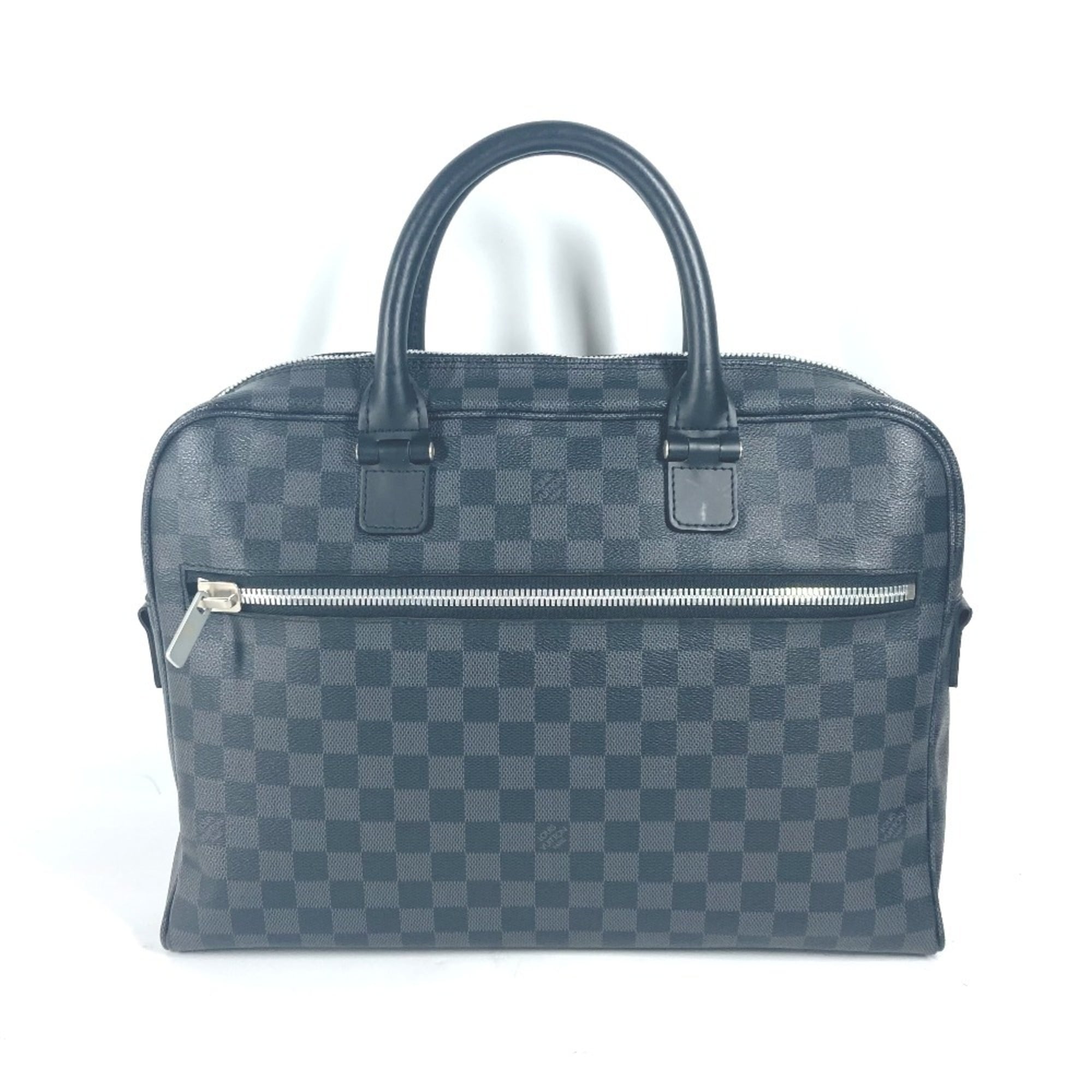 Louis Vuitton Black Damier Graphite Handbag Tote Bag (Pre-Owned)