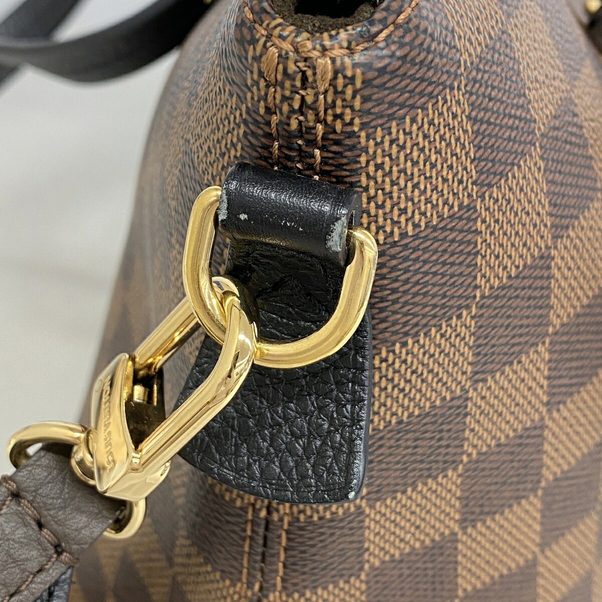 Louis Vuitton Ebene Noir Handbag (Pre-Owned)