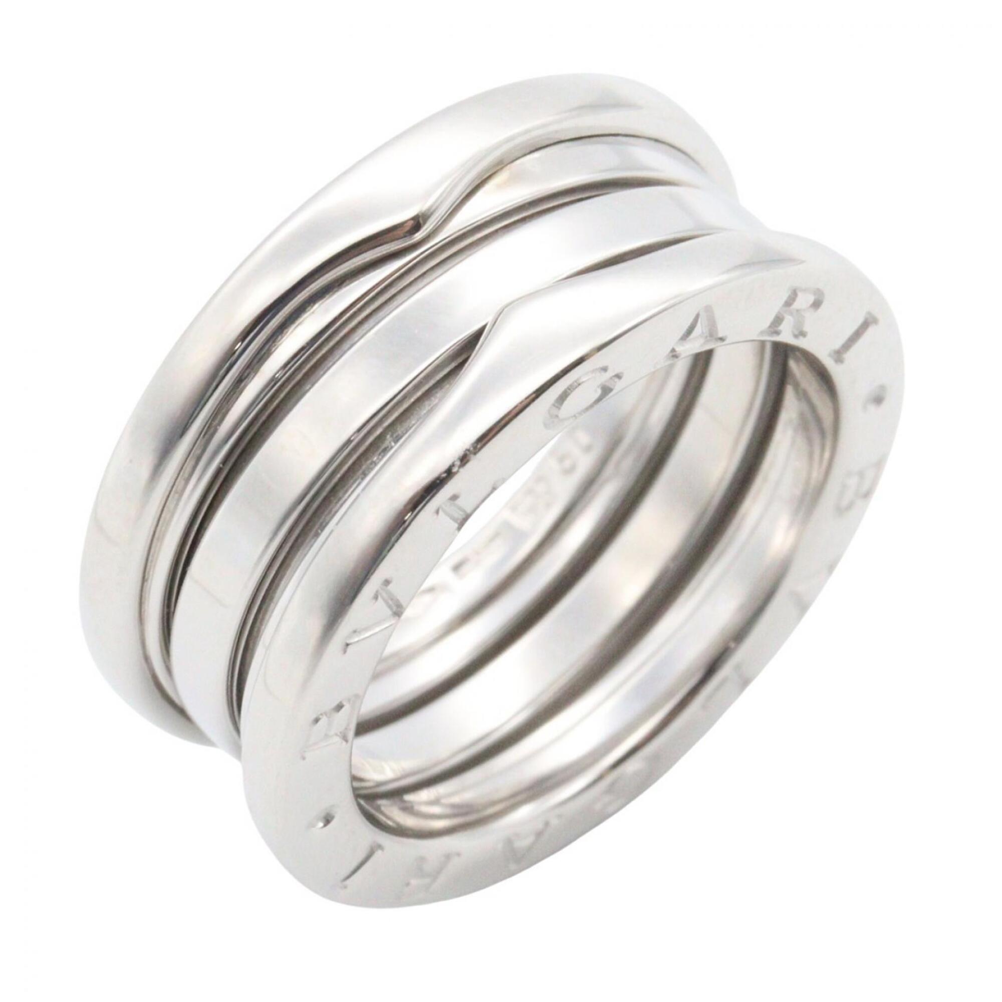 Bvlgari Silver White Gold (18K) Band Ring (Pre-Owned)