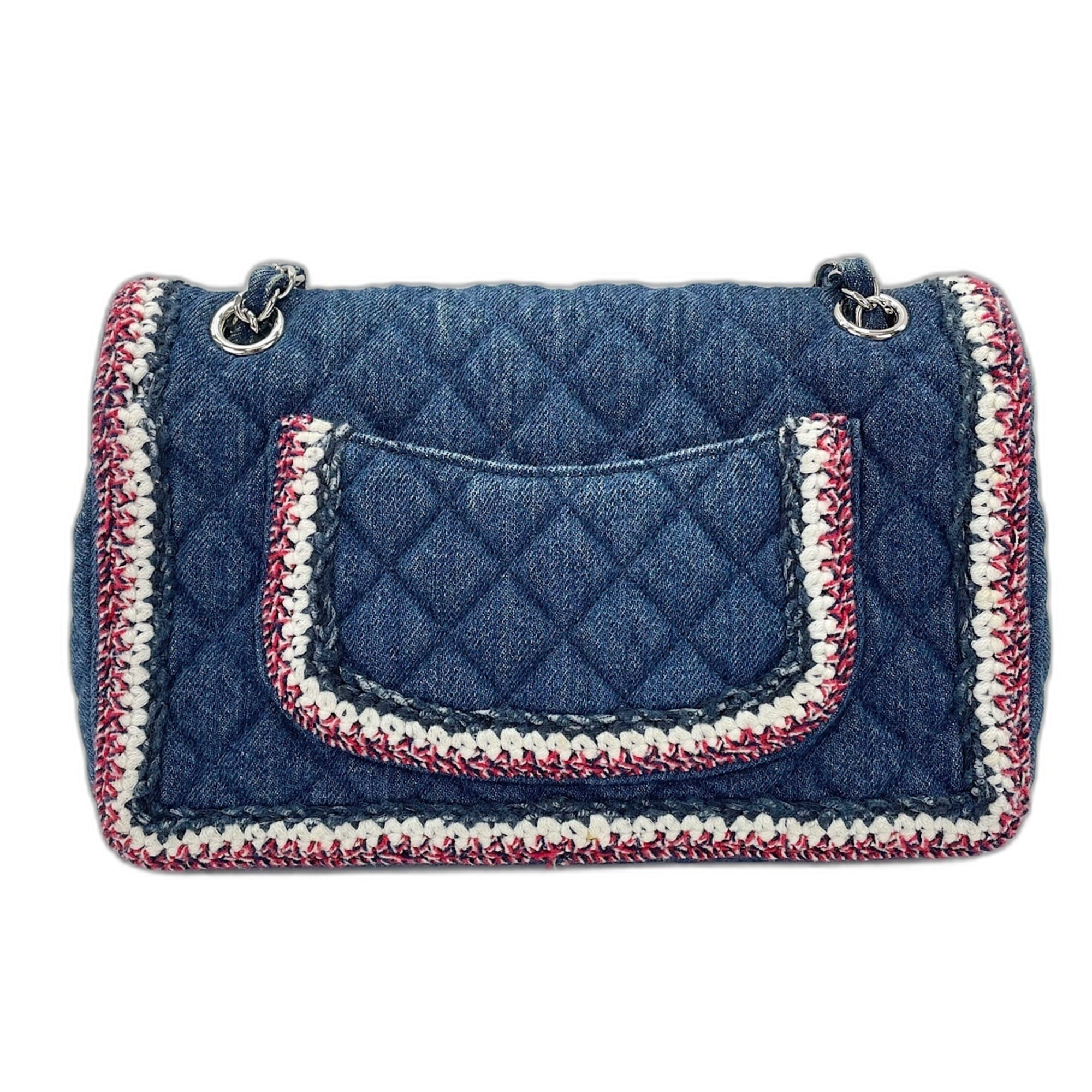 Chanel Matelasse Navy Shoulder Bag (Pre-Owned)