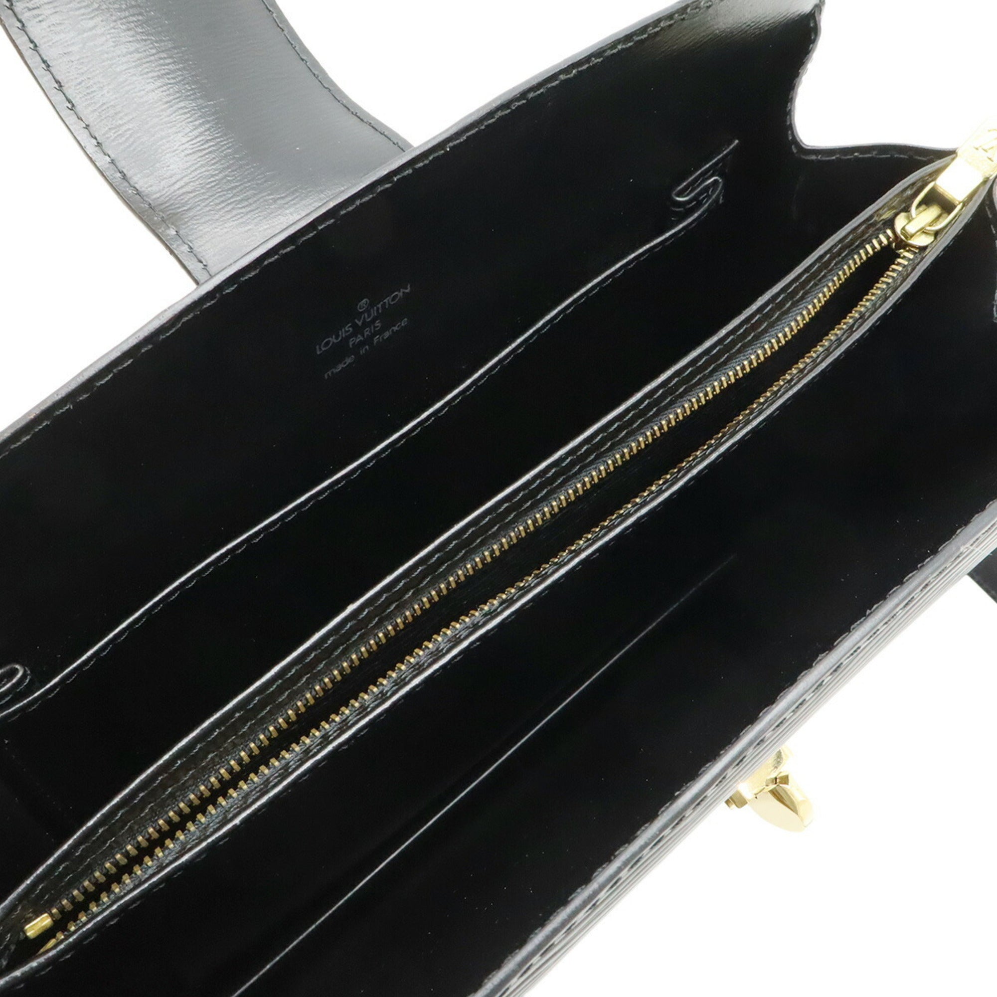 Louis Vuitton Epi Black Noir Epi Leather Shoulder Bag (Pre-Owned)