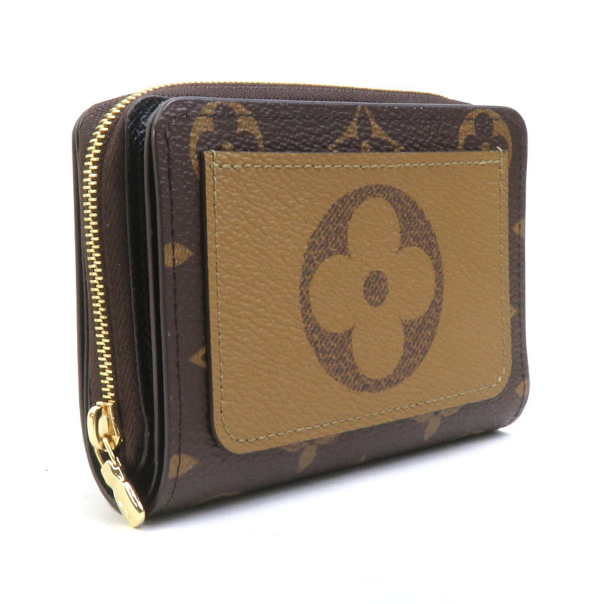 Louis Vuitton Brown Monogram Reverse Monogram Reverse Wallet (Bi-Fold) (Pre-Owned)