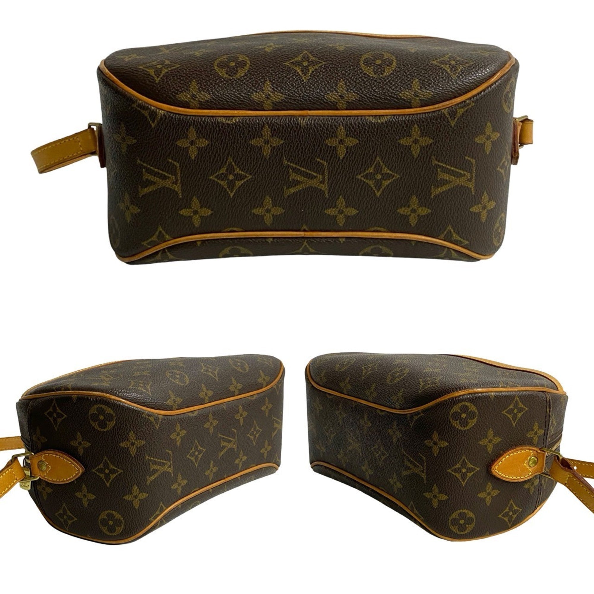 Louis Vuitton Brown Leather Pvc Pochette Shoulder Bag (Pre-Owned)