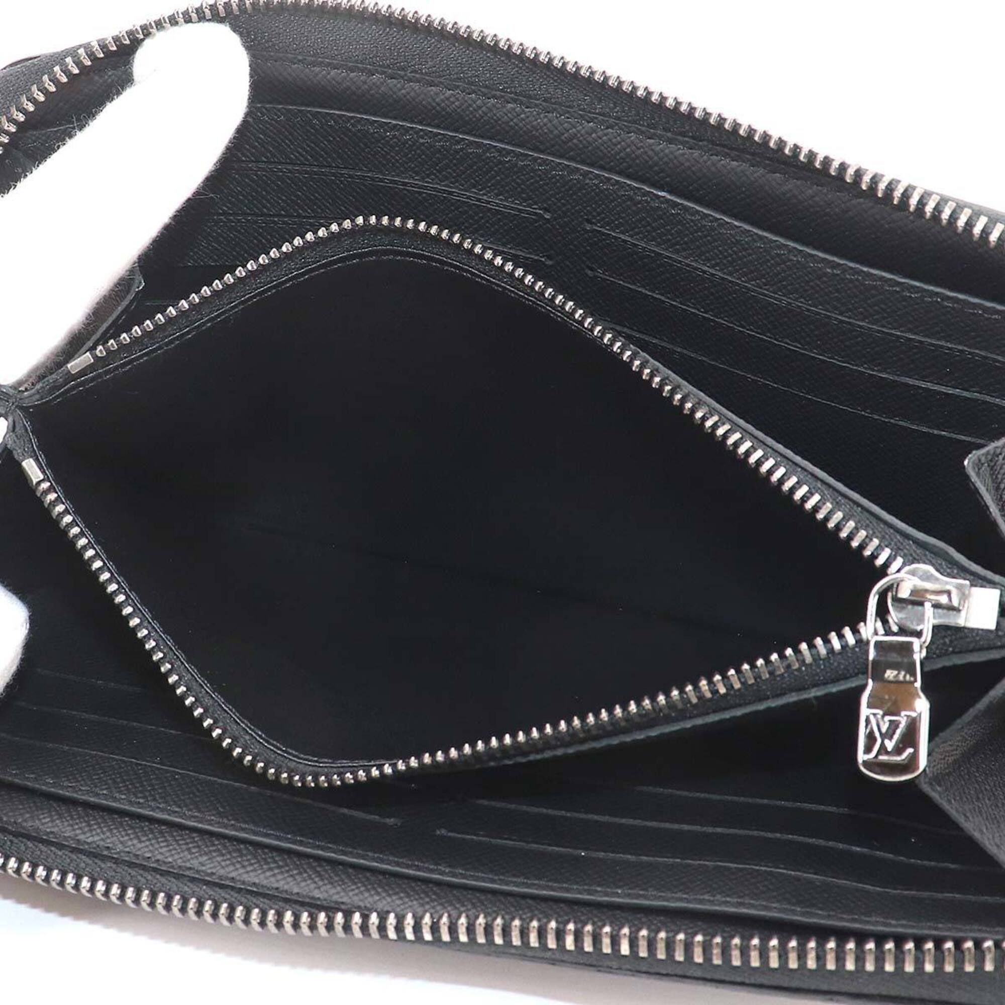 Louis Vuitton Monogram Eclipse Monogram Eclipse Monogram Eclipse Long Wallet (Bi-Fold) (Pre-Owned)