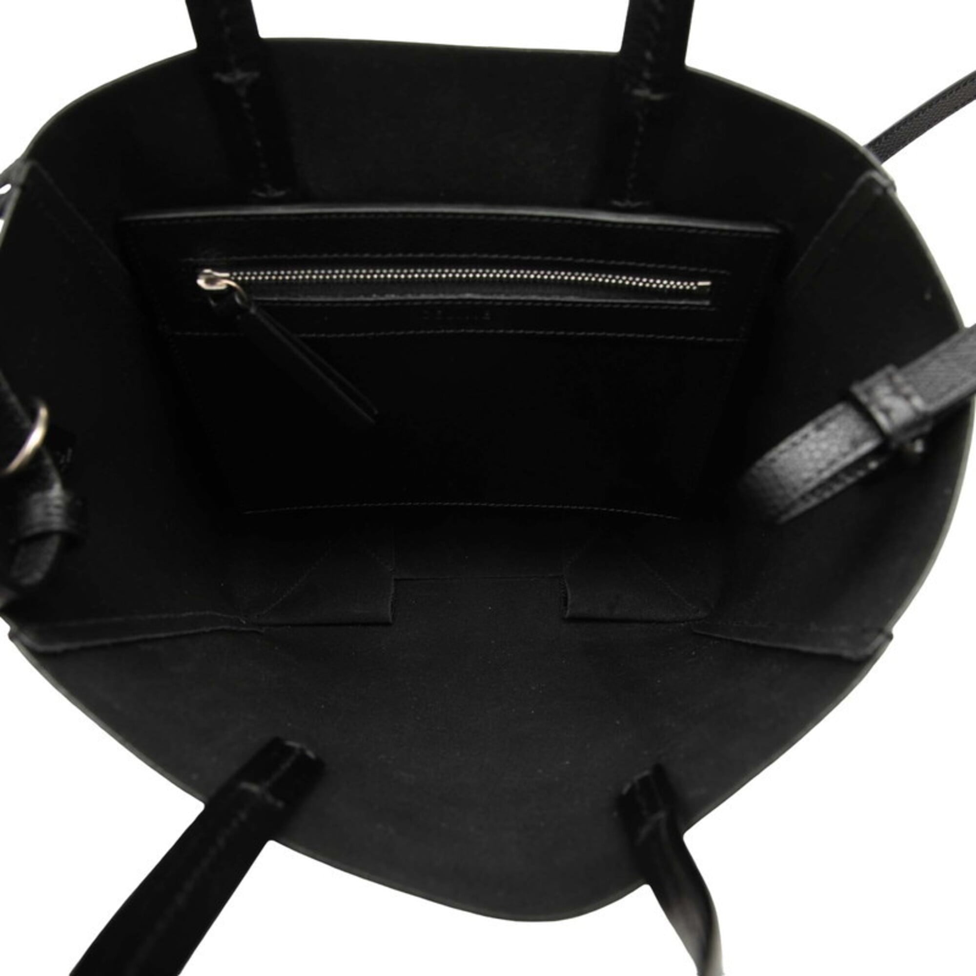 Celine Black Leather Handbag Shoulder Bag (Pre-Owned)