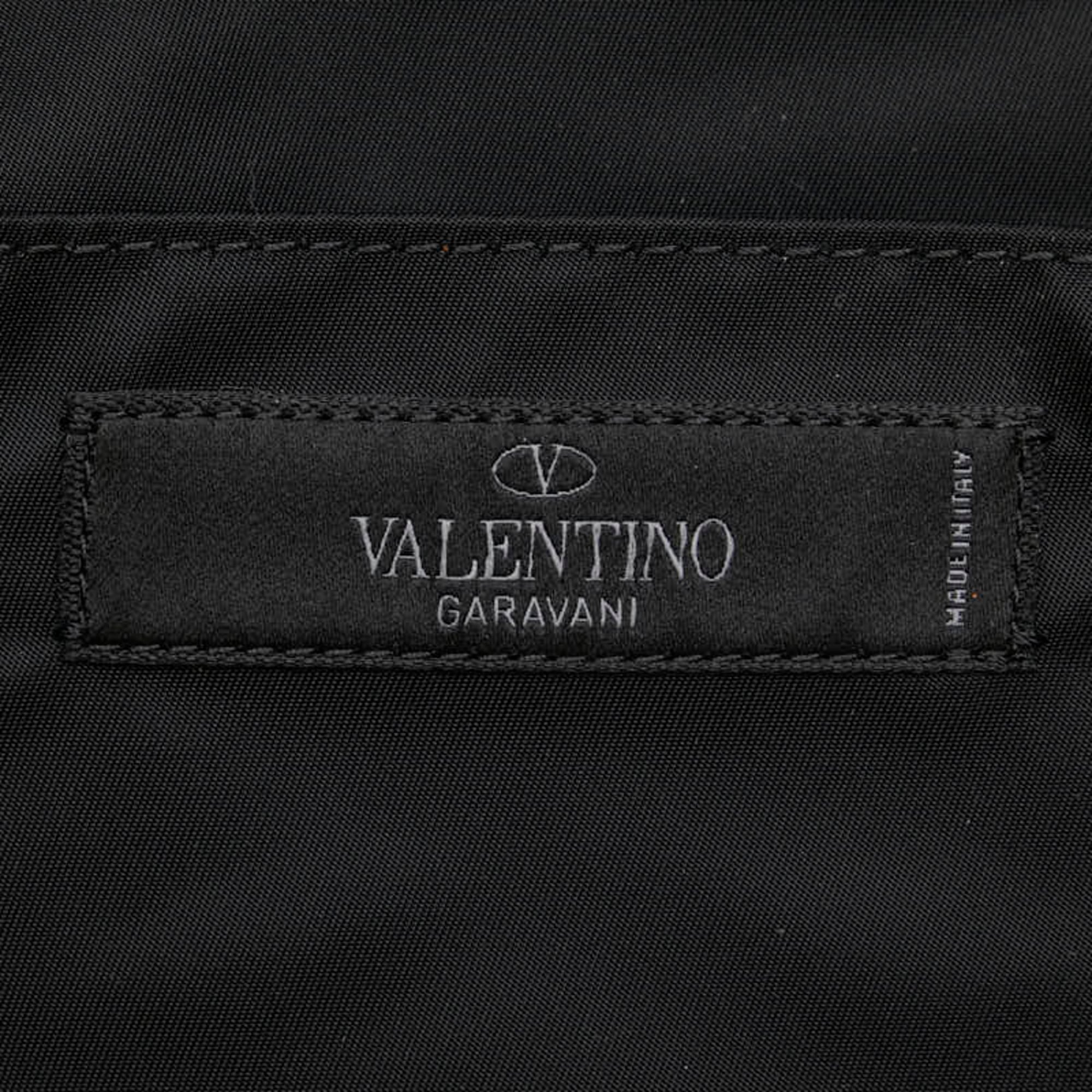 Valentino Black Nylon Clutch Bag (Pre-Owned)